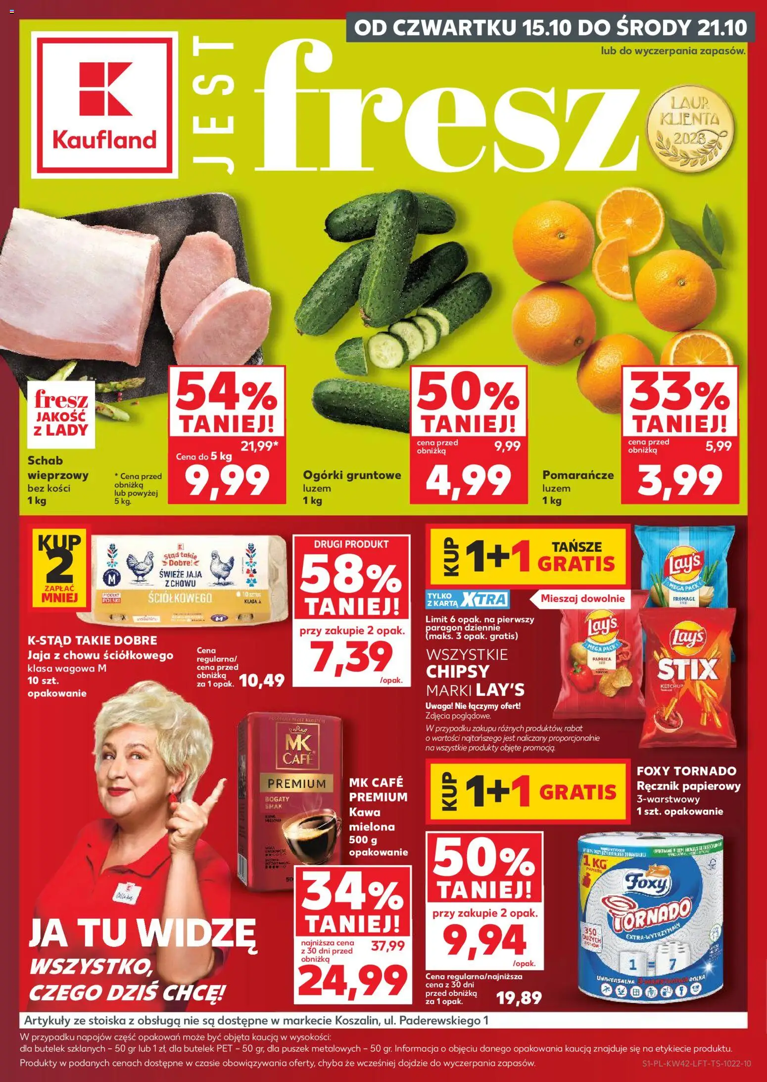 Kaufland gazetka od 15.10.2026 | Strona: 1