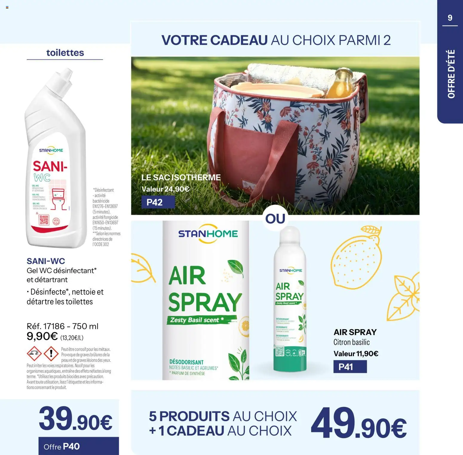 {H1} | Page: 9 | Produits: Citron, Parfum, Désodorisant, Toilettes