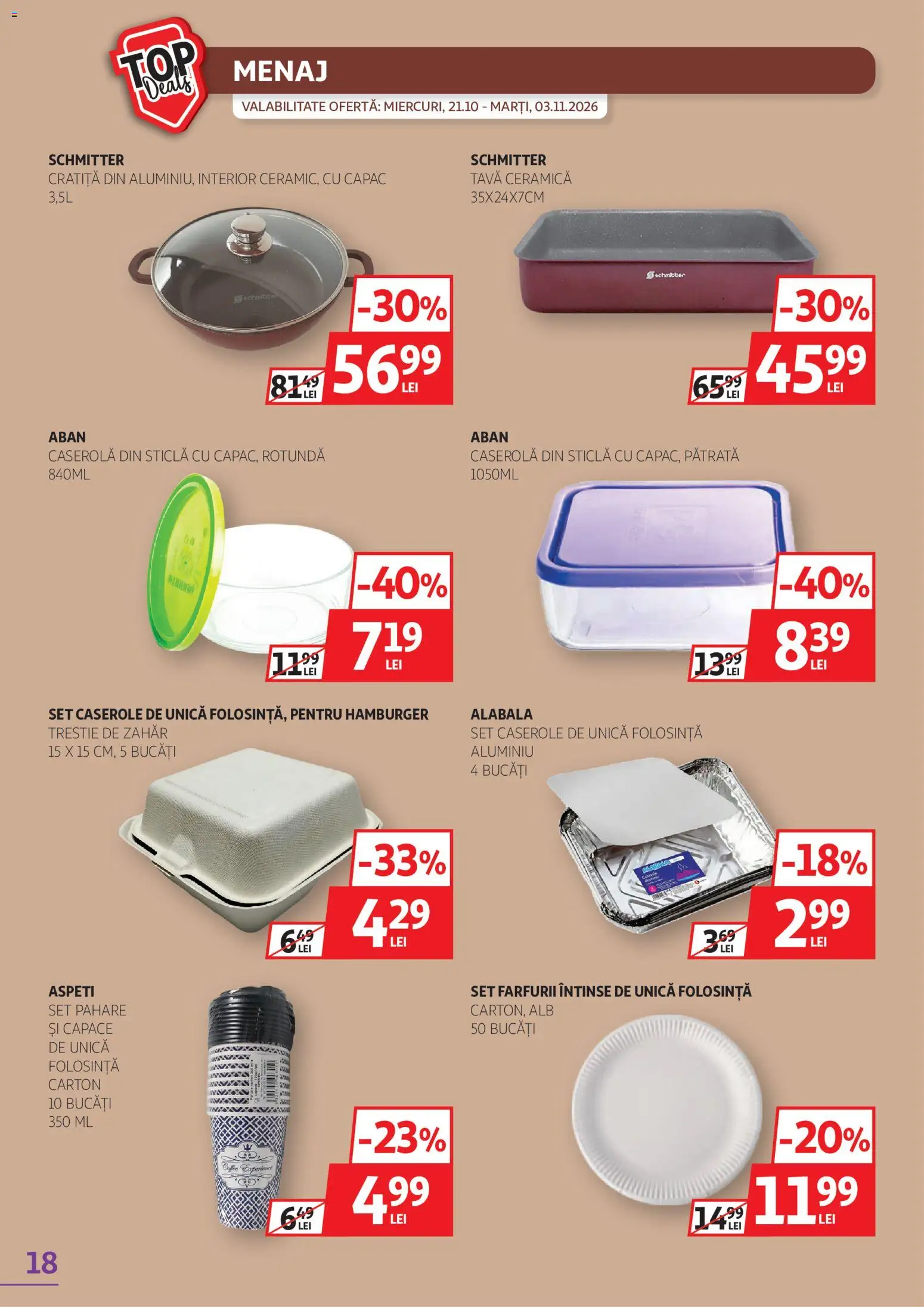Noul catalog Auchan – valabil de la 21.10.2026 | Pagină: 18