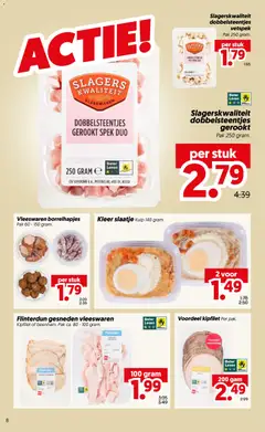 Dekamarkt folder - Voorbeeld van een folder van Dekamarkt, geldig van 20-10-2026 | Pagina: 8 | Producten: Spek, Vleeswaren, Gewicht