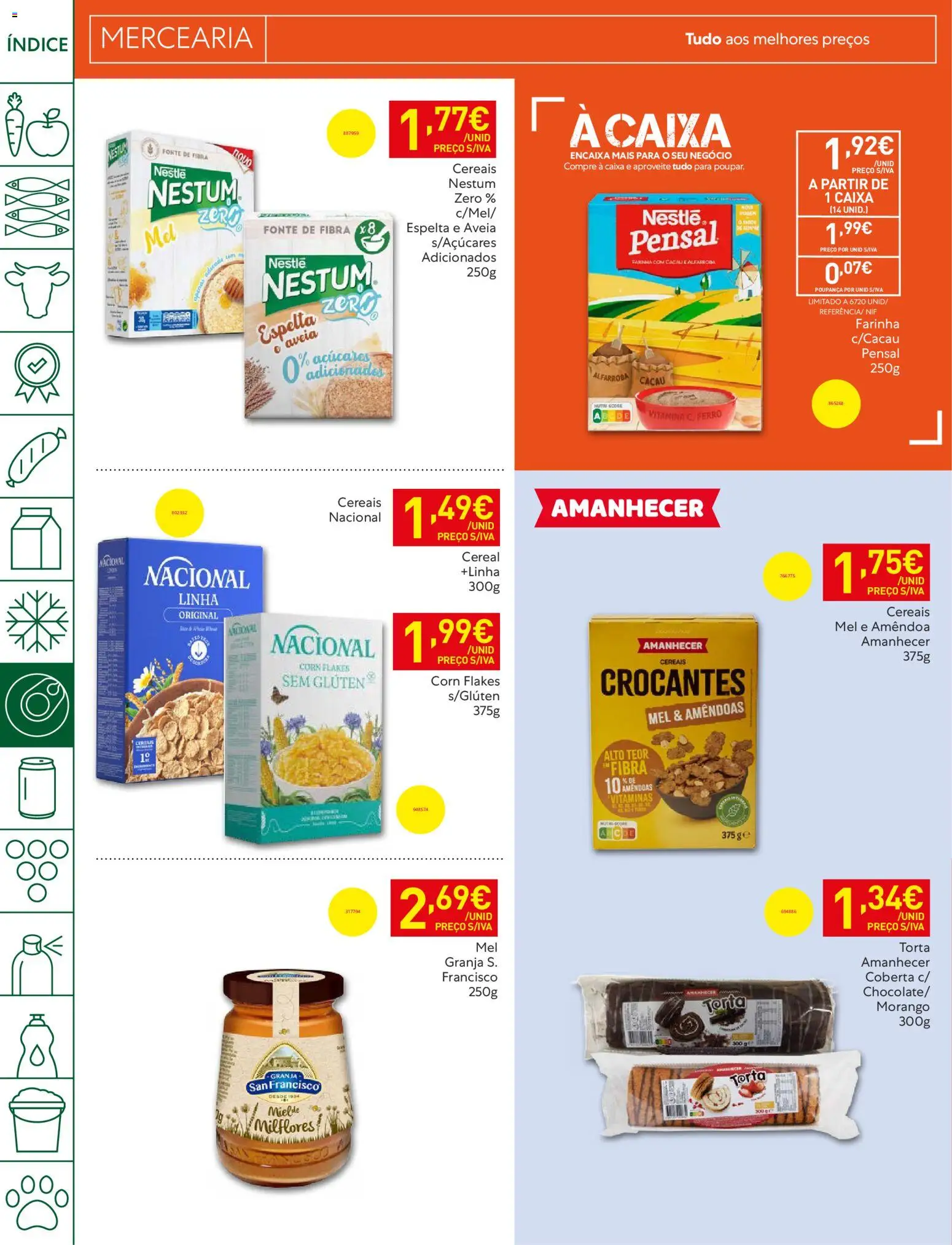 Recheio Folheto Madeira │ válido de 19.05.2026 | Página: 30 | Produtos: Ferro, Caixa, Mel, Torta