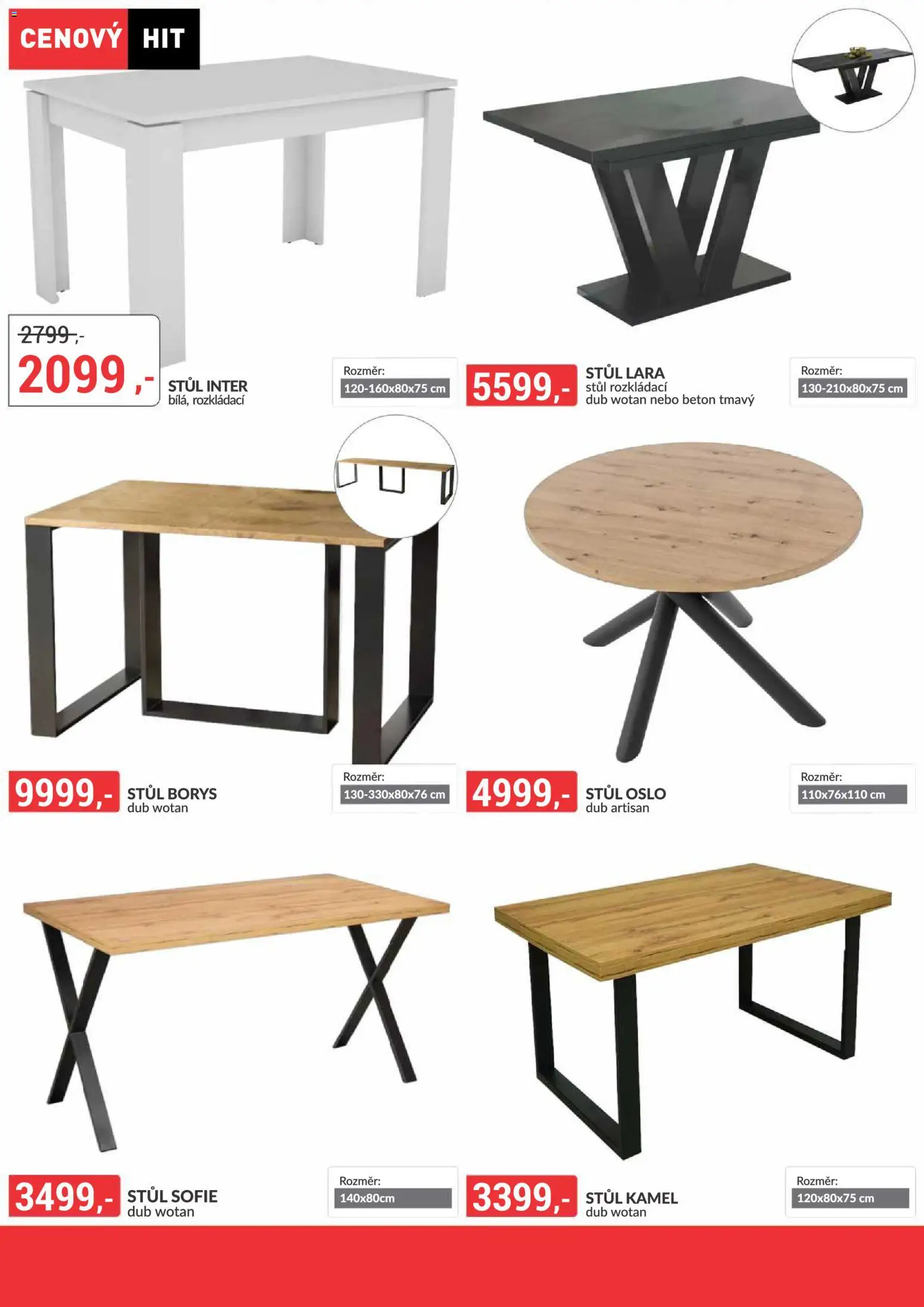 BAUMAX leták - Zaridte si bydlení podle sebe – vybírejte z tisícu produktu! od 01.11.2026 | Strana: 4 | Produkty: Stůl