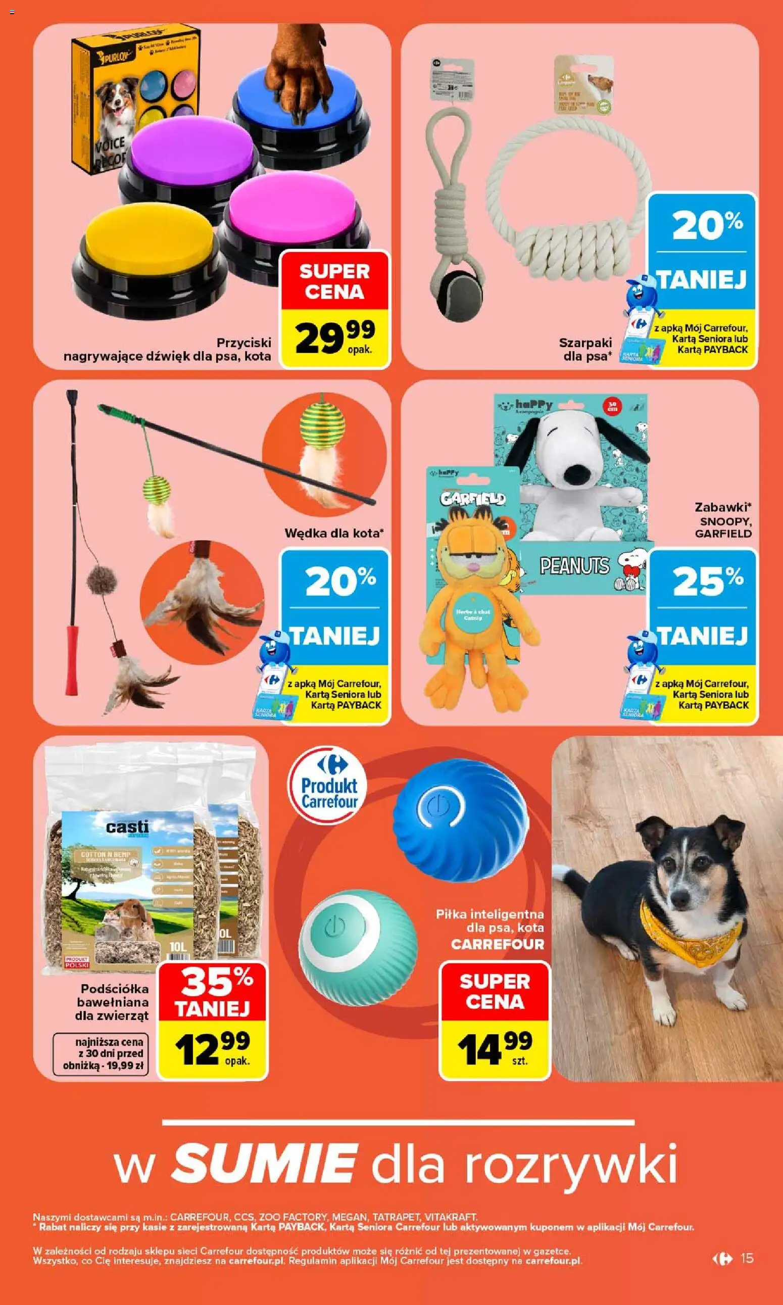 Carrefour gazetka - Pupilove od 14.09.2026 | Strona: 17 | Produkty: Karta