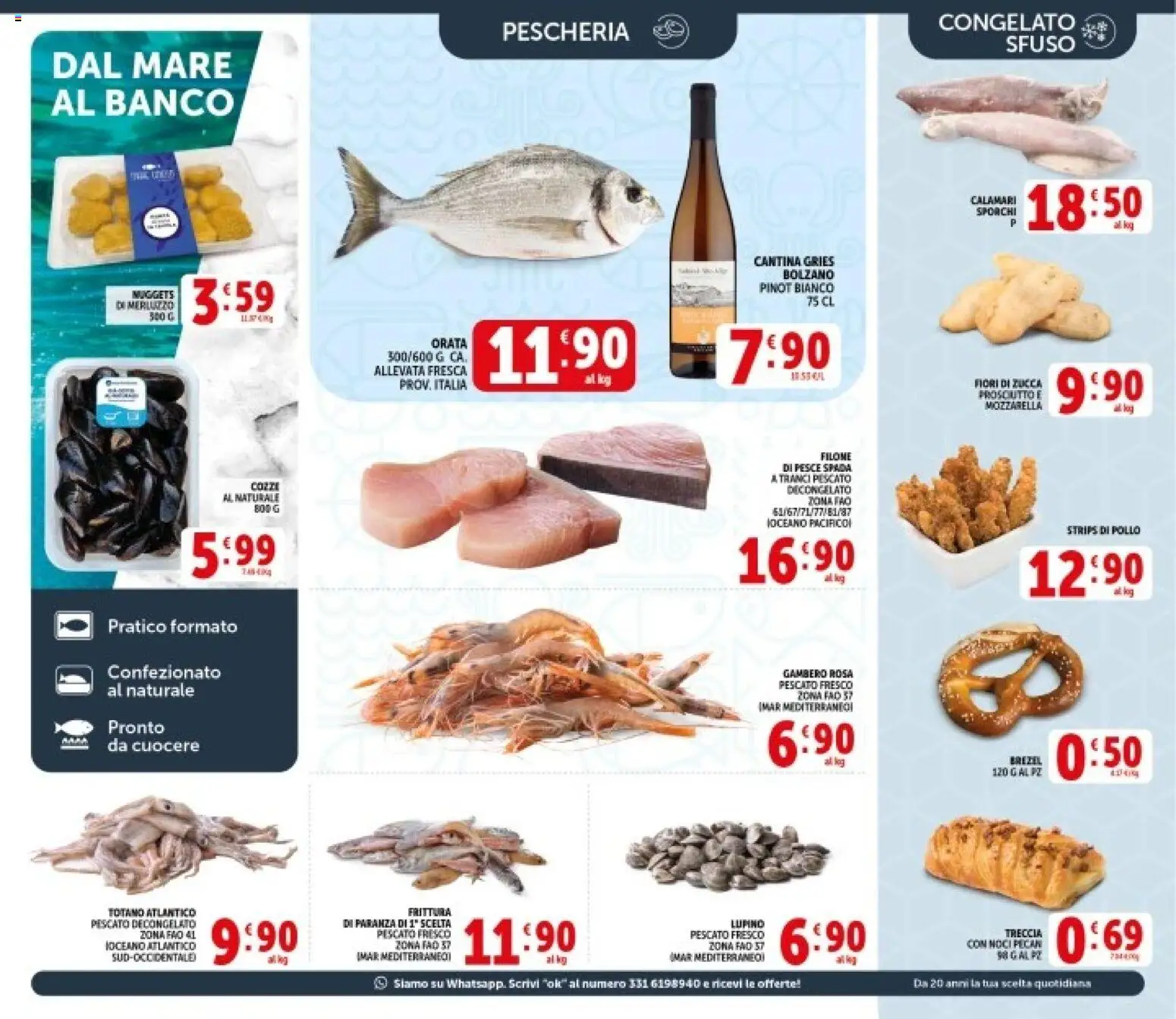 Volantino Decò del 08.06.2026 | Pagina: 7 | Prodotti: Pollo, Cozze, Zucca, Totano