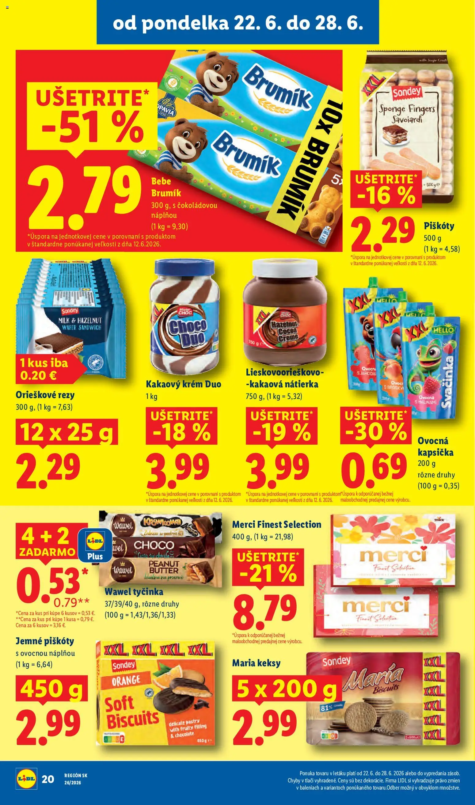Nové Lidl akcie – leták je platný od 22.06.2026 | Strana: 31