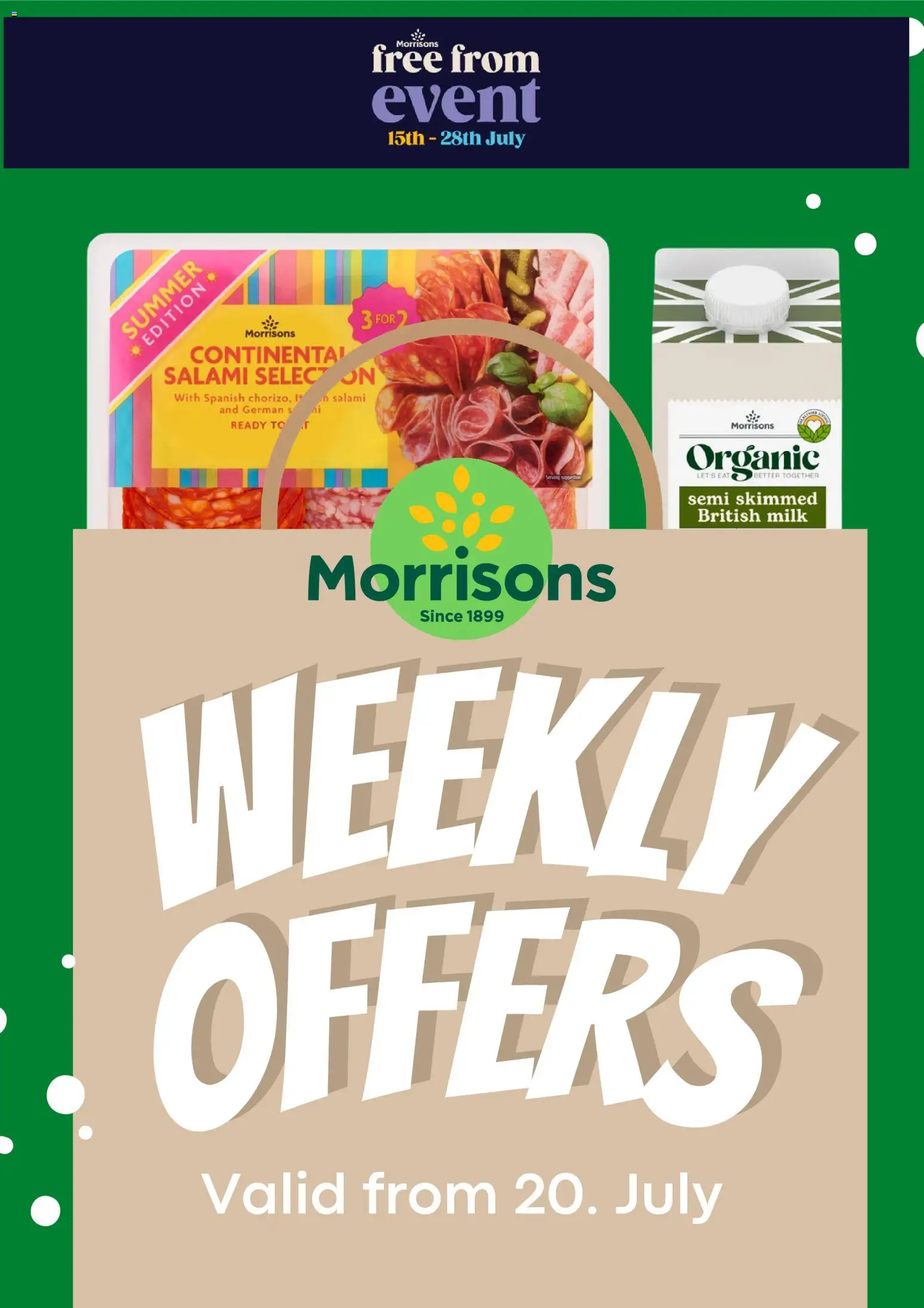Weekly offers Morrisons (20/07/2026 - 26/07/2026) catalogue cover