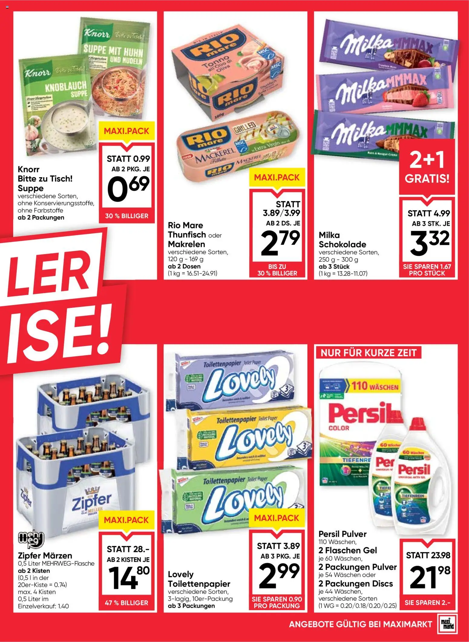 Maximarkt Flugblatt gültig ab 23.07.2026 | Seite: 3