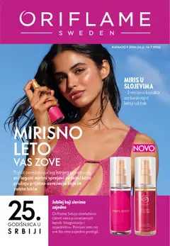 Oriflame katalog Jul 2026 - pregled Oriflame kataloga - važi od 24.06.2026