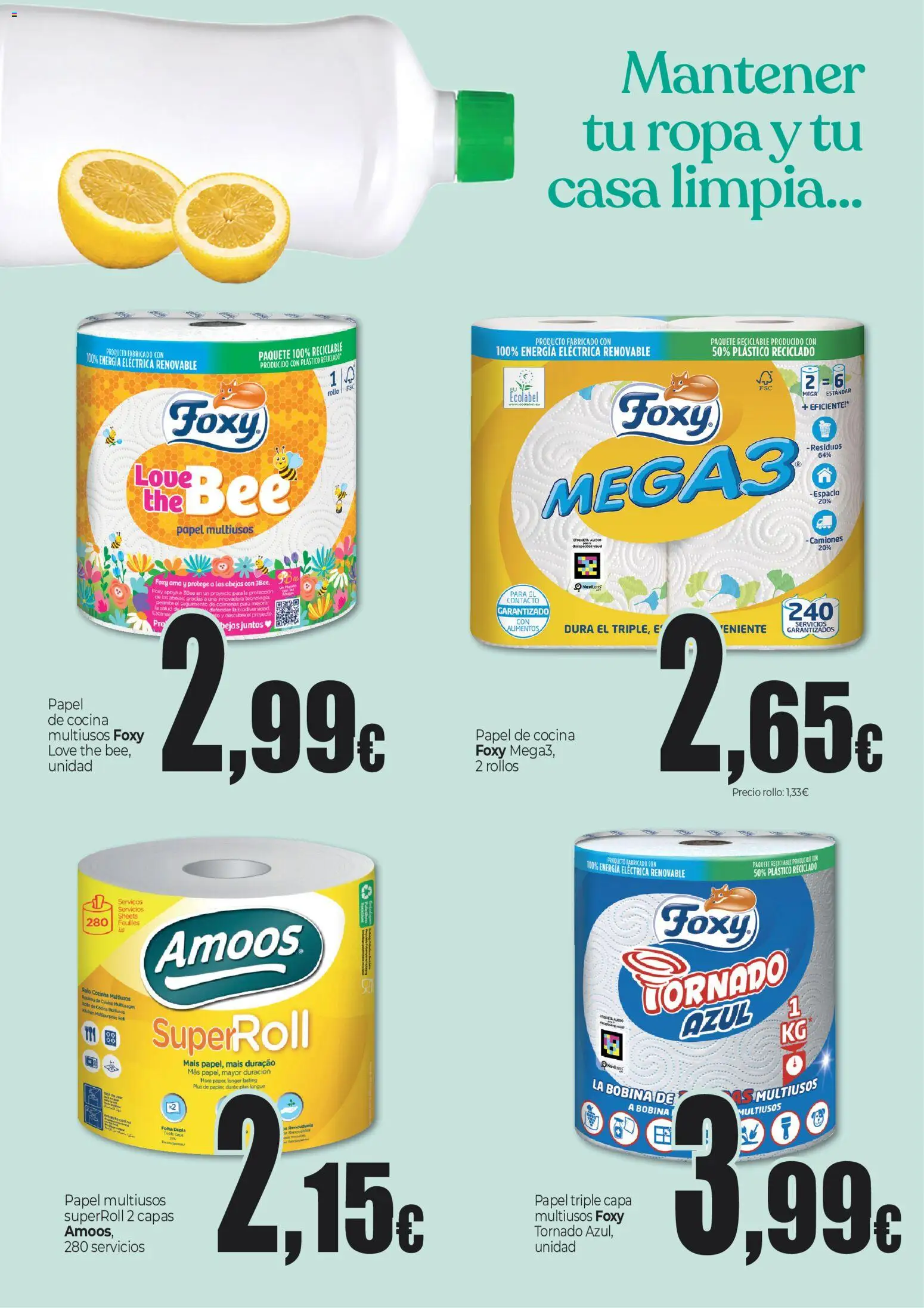Unide Especial limpieza del hogar │ válido desde el 10/09/2026 | Página: 4 | Productos: Ropa, Audio, Cocina, Alimentos