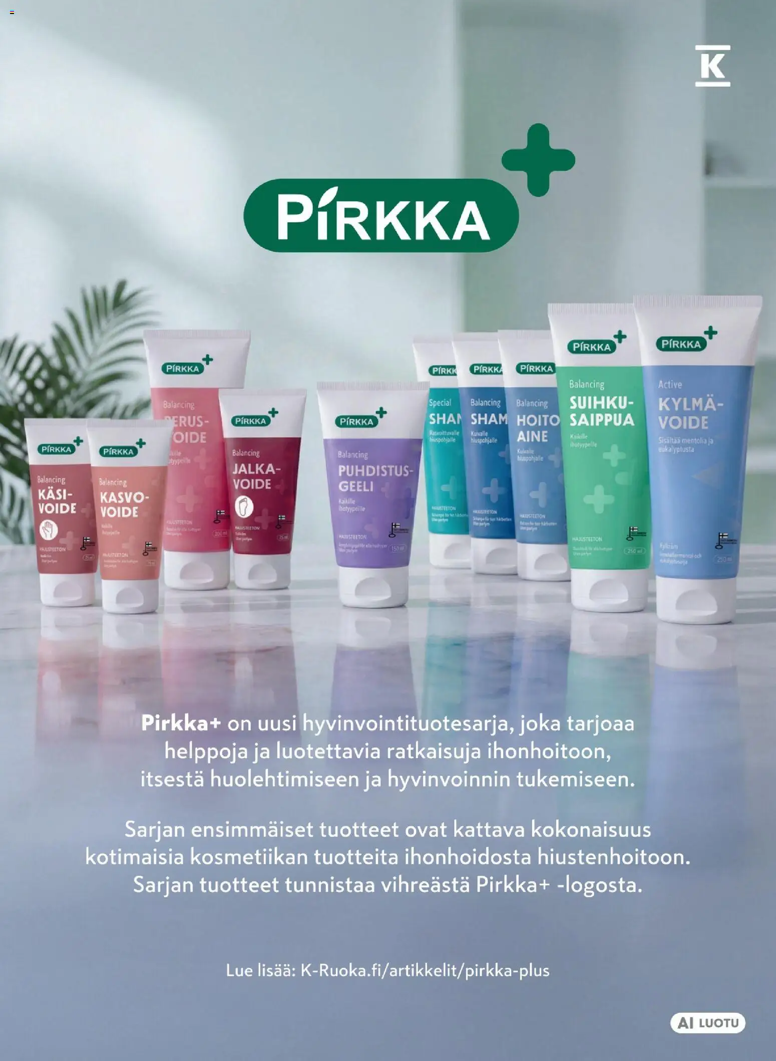 K-Market - Pirkka – voimassa 30/09/2026 alkaen | Sivu: 4 | Tuotteet: Saippua, Suihku