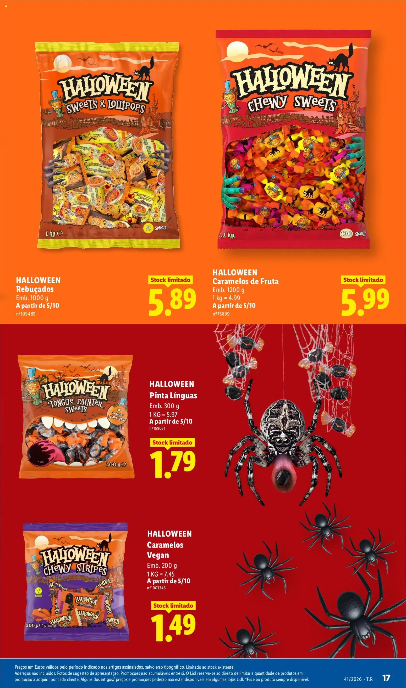 Lidl Folheto Especial │ válido de 05/10/2026 | Página: 17 | Produtos: Rebuçados