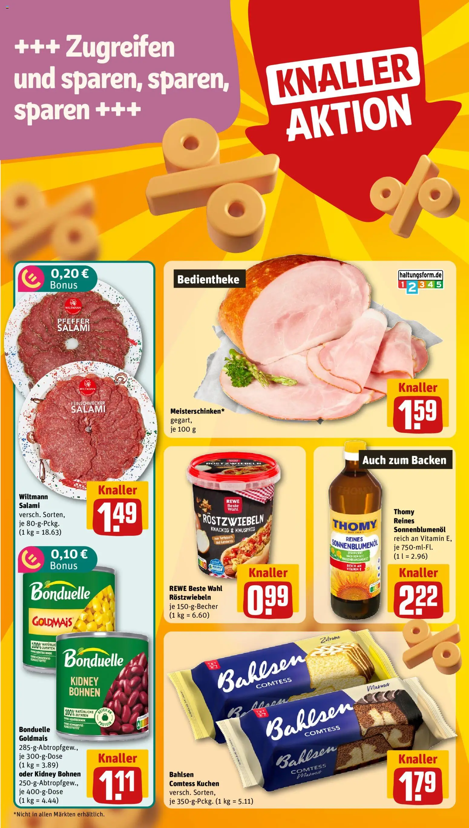 Rewe Prospekt – gültig ab 17.08.2026 | Seite: 6 | Produkte: Sonnenblumenol, Pfeffer, Zitrone, Salami