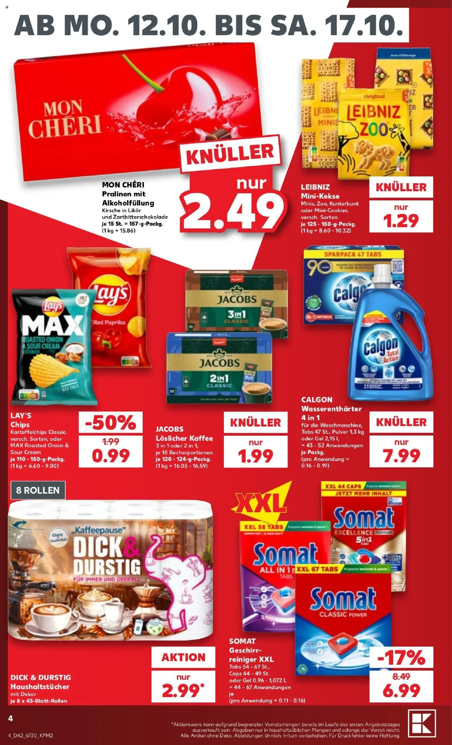 Kaufland Prospekt Zeitz – gültig ab 12.10.2026 | Seite: 8 | Produkte: Grana Padano, YFood, Obst, Meggle butter