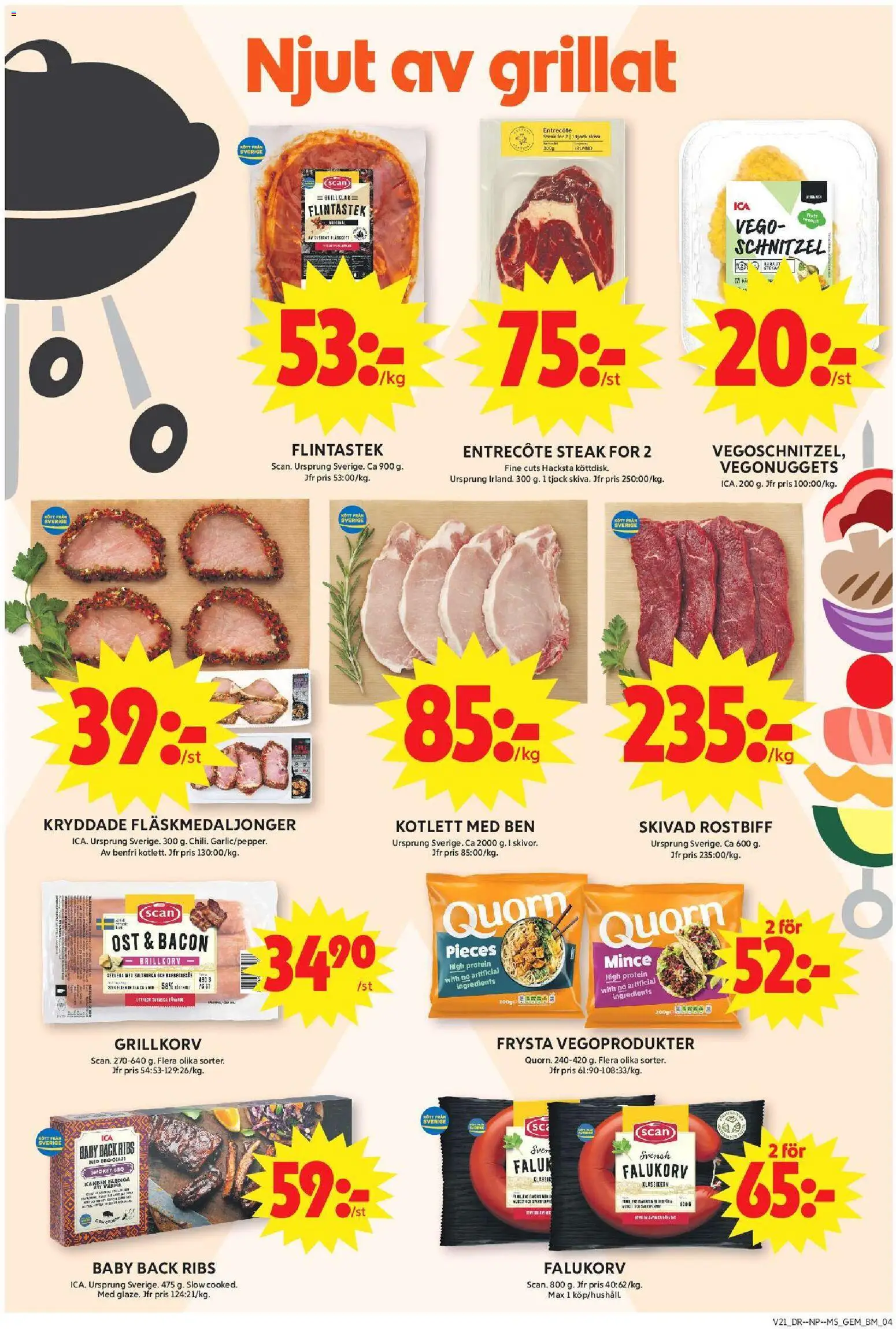 ICA Maxi reklamblad aktuell från 18.05.2026 | Sida: 4
