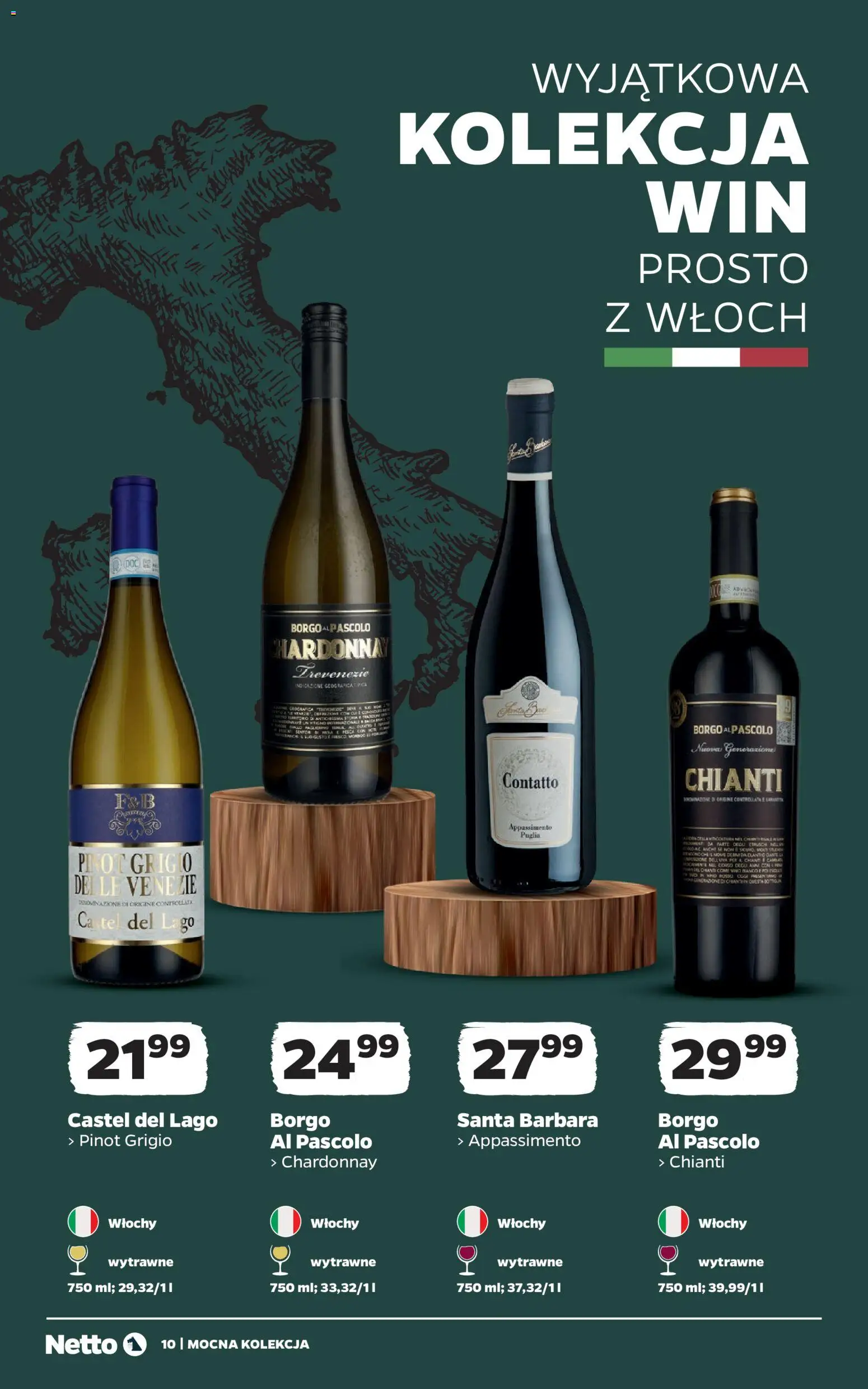 Netto gazetka - Wina od 20.07.2026 | Strona: 10 | Produkty: Chardonnay
