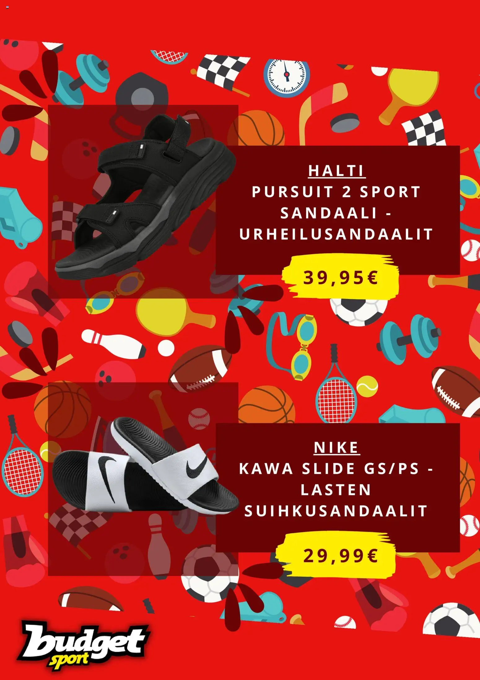 Budget Sport tarjoukset – voimassa 21/07/2026 alkaen | Sivu: 5