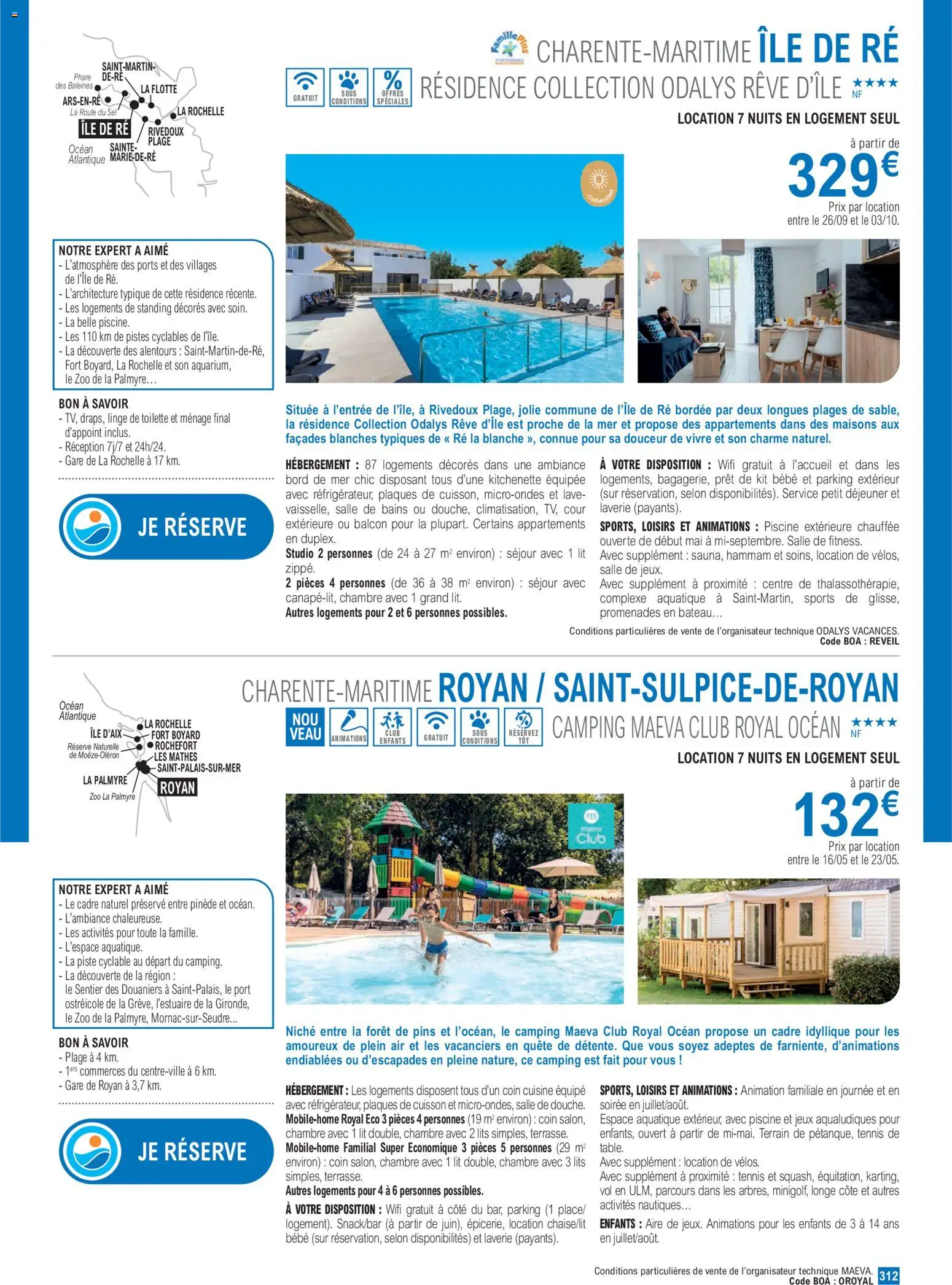 {H1} | Page: 312 | Produits: Réveil, Sel, Piscine, Cadre