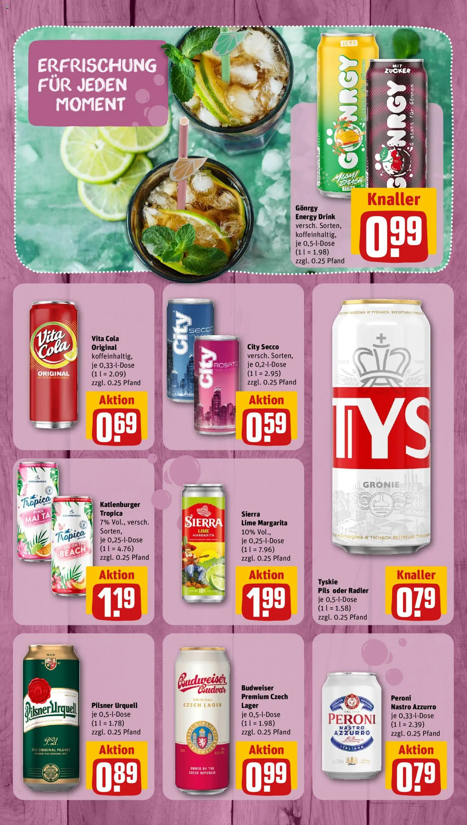 Nahkauf Prospekt – gültig ab 15.06.2026 | Seite: 9 | Produkte: Cola, Pilsner urquell, Vita cola, Budweiser