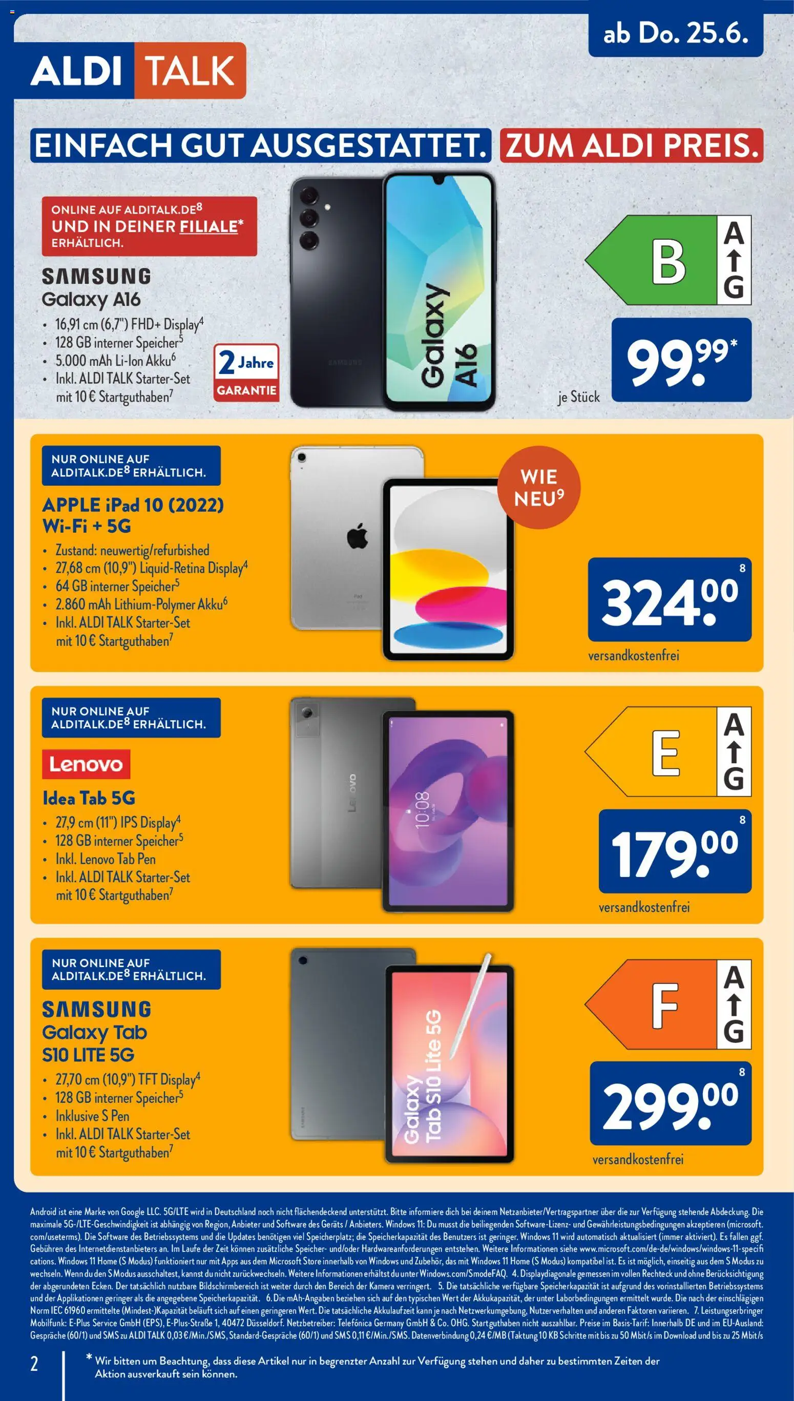 Aldi Süd Talk – gültig ab 22.06.2026 | Seite: 2