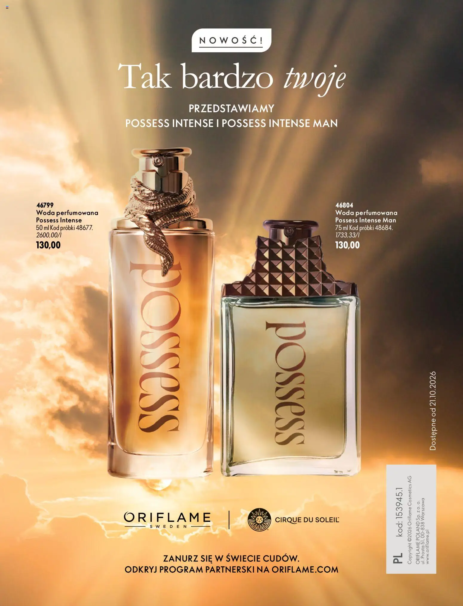 Oriflame Katalog 14 2026 od 30.09.2026 | Strona: 172 | Produkty: Woda