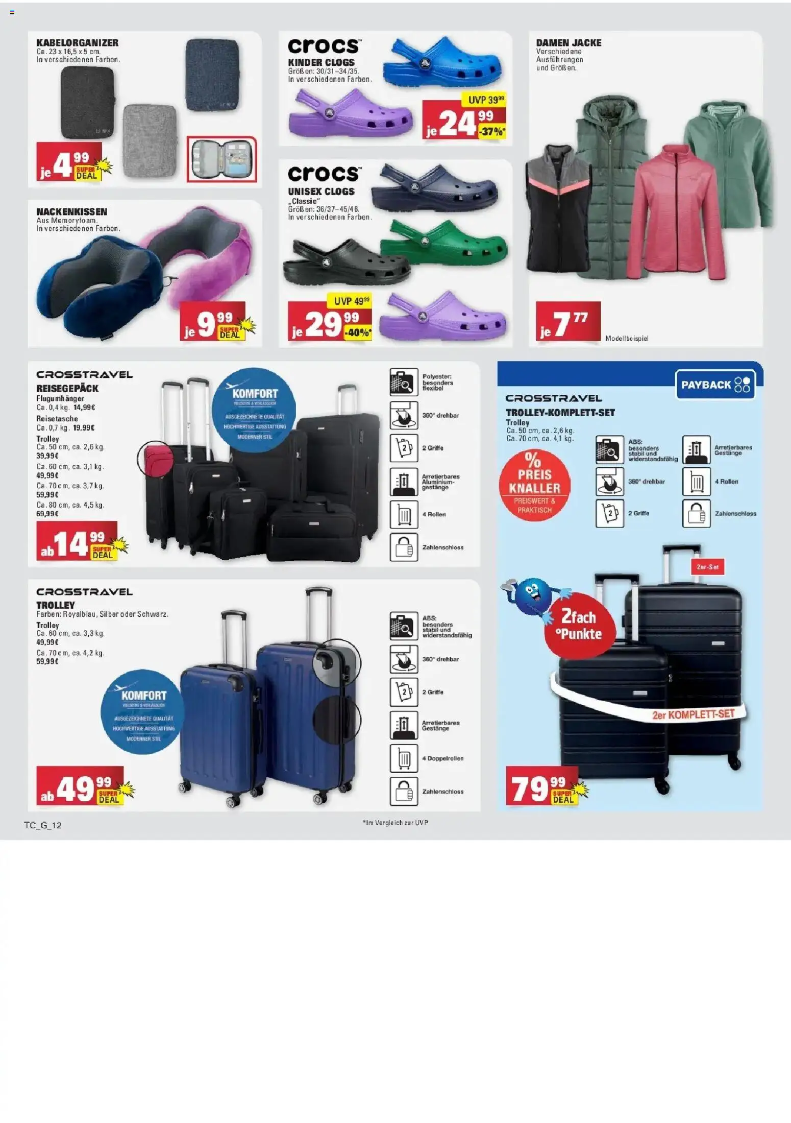 Edeka prospekt Wörth Am Rhein	 – gültig ab 27.04.2026 | Seite: 87 | Produkte: Jacke, Reisetasche