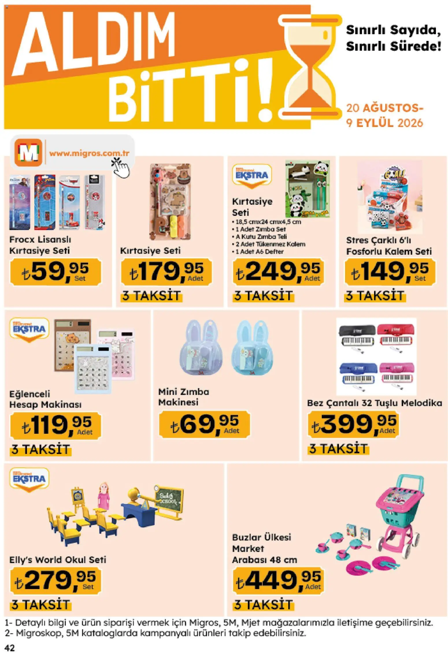 Migros Katalog - Migroskop - 20 Ağustos 2026 tarihinden itibaren geçerlidir | Sayfa: 161 | Ürünler: Kutu, Zımba teli