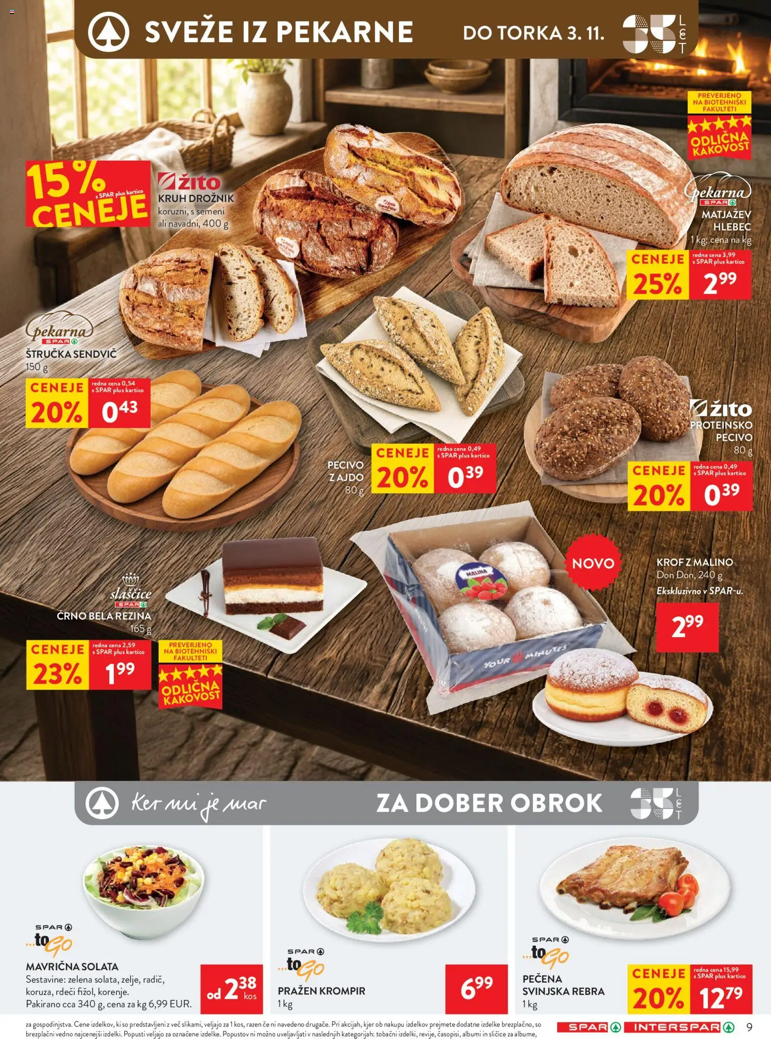 Novi Spar katalog ponudbe – veljaven od 28.10.2026 | Stran: 18
