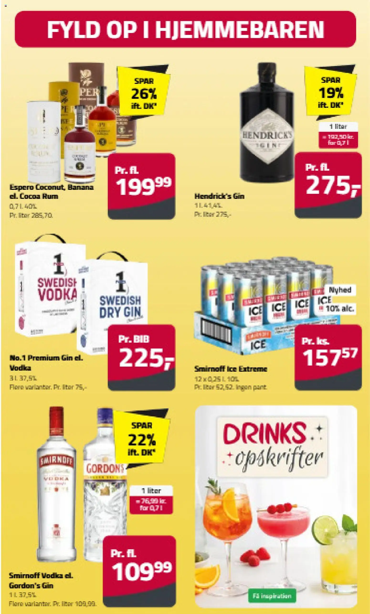 Fleggaard tilbudsavis – gyldig fra 08/07/2026 | Side: 11 | Produkter: Nuggets de frango, Gin, Vodka