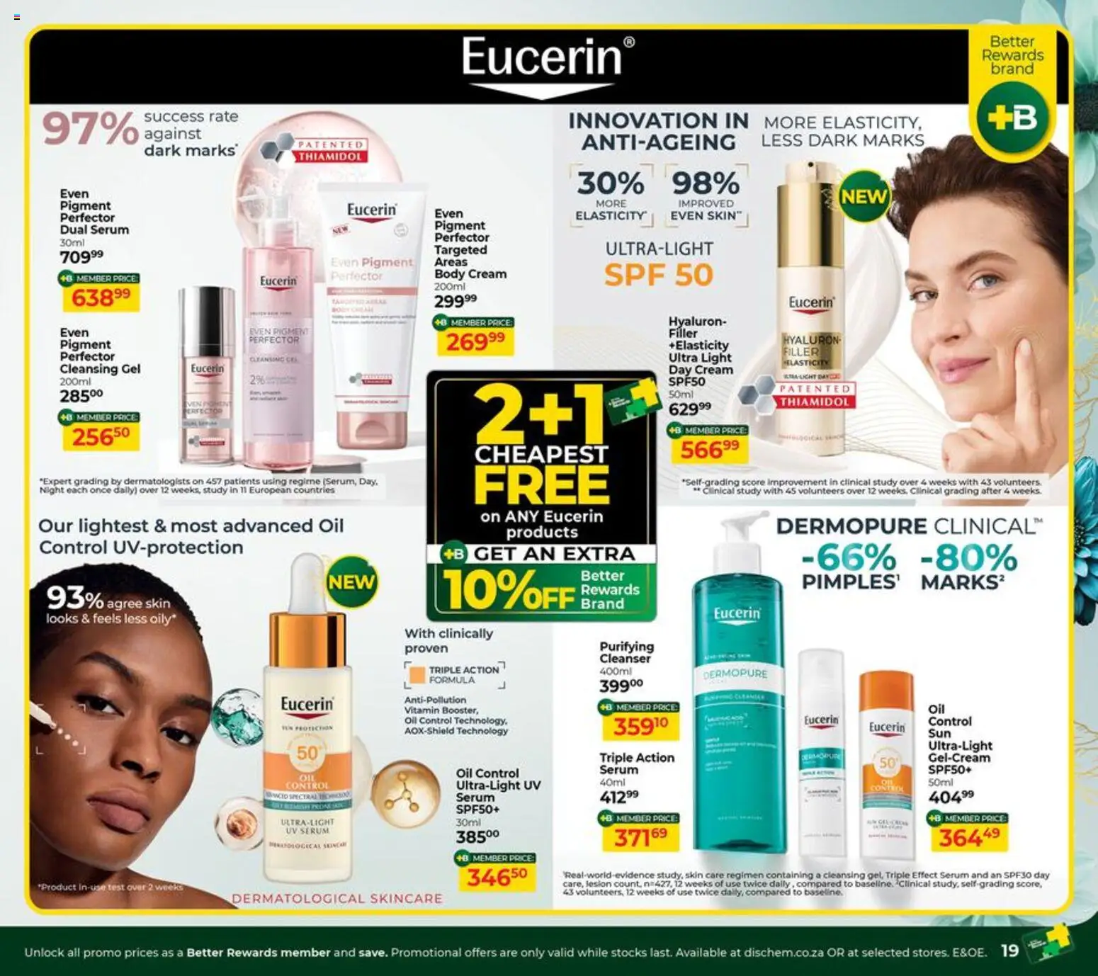 New Dis-Chem catalogue – valid from 20/08/2026 | Page: 19 | Products: Oil, Cream, Body cream, Day cream