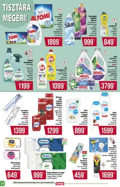 COOP - Abc & szuper / Alföld Pro-Coop Zrt. - amely érvényes a következő dátumtól: 2026.07.16. | Oldal: 14