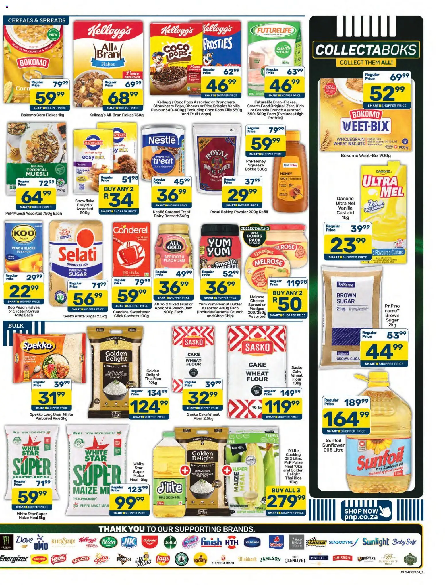 New Pick n Pay catalogue – valid from 23/10/2026 | Page: 9 | Products: Flour, Biscuits, Rice, Flakes