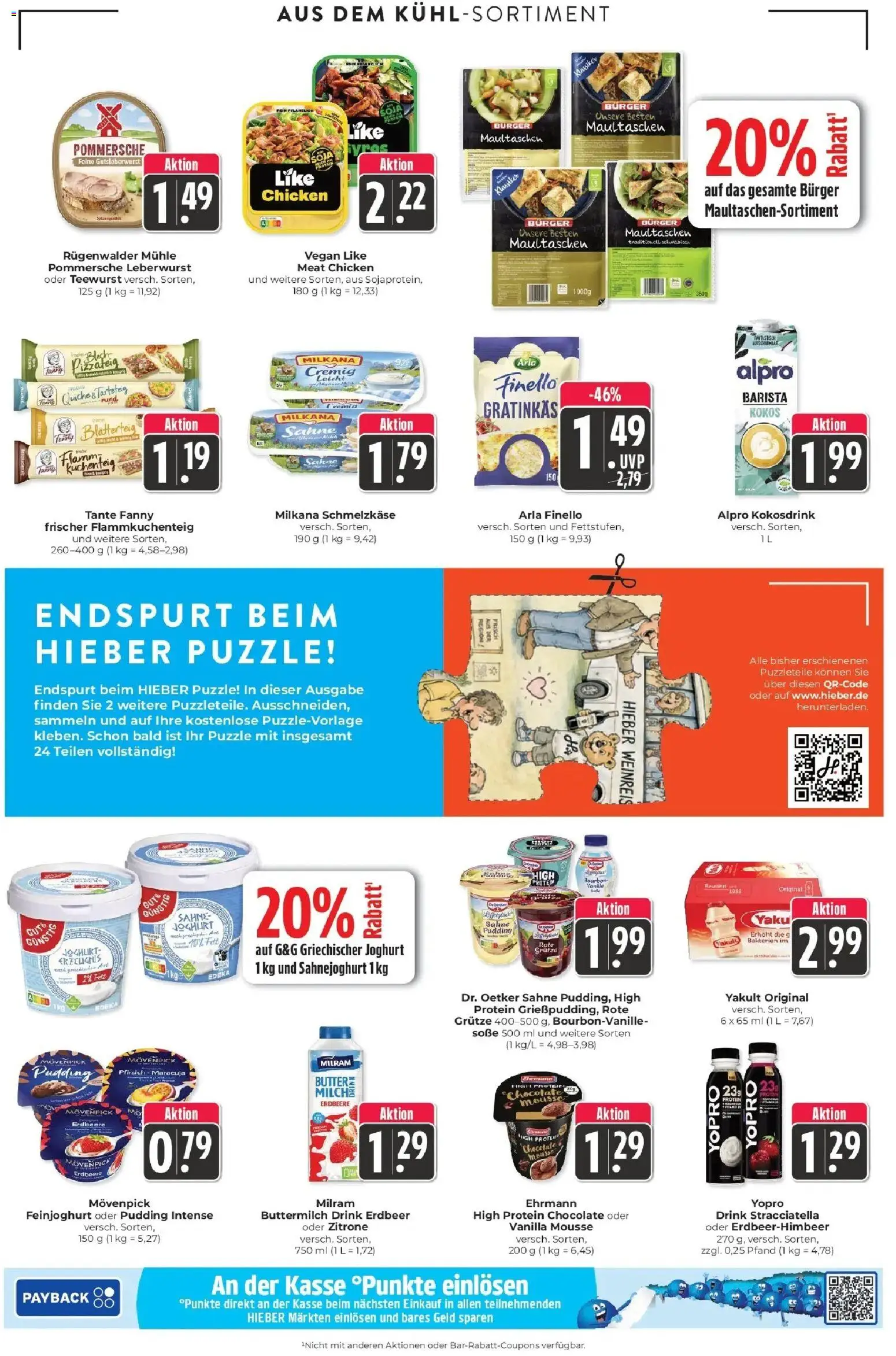 Edeka Prospekt Schliengen (ab 12.10.2026) » Angebote Online | Seite: 12 | Produkte: Buttermilch, Burger, Soße, Zitrone