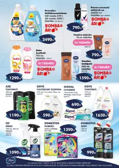 Azur akciós újság - amely érvényes a következő dátumtól: 04.06.2026 | Oldal: 2 | Termékek: Coccolino, Folyékony szappan, Limonádé, Kézkrém