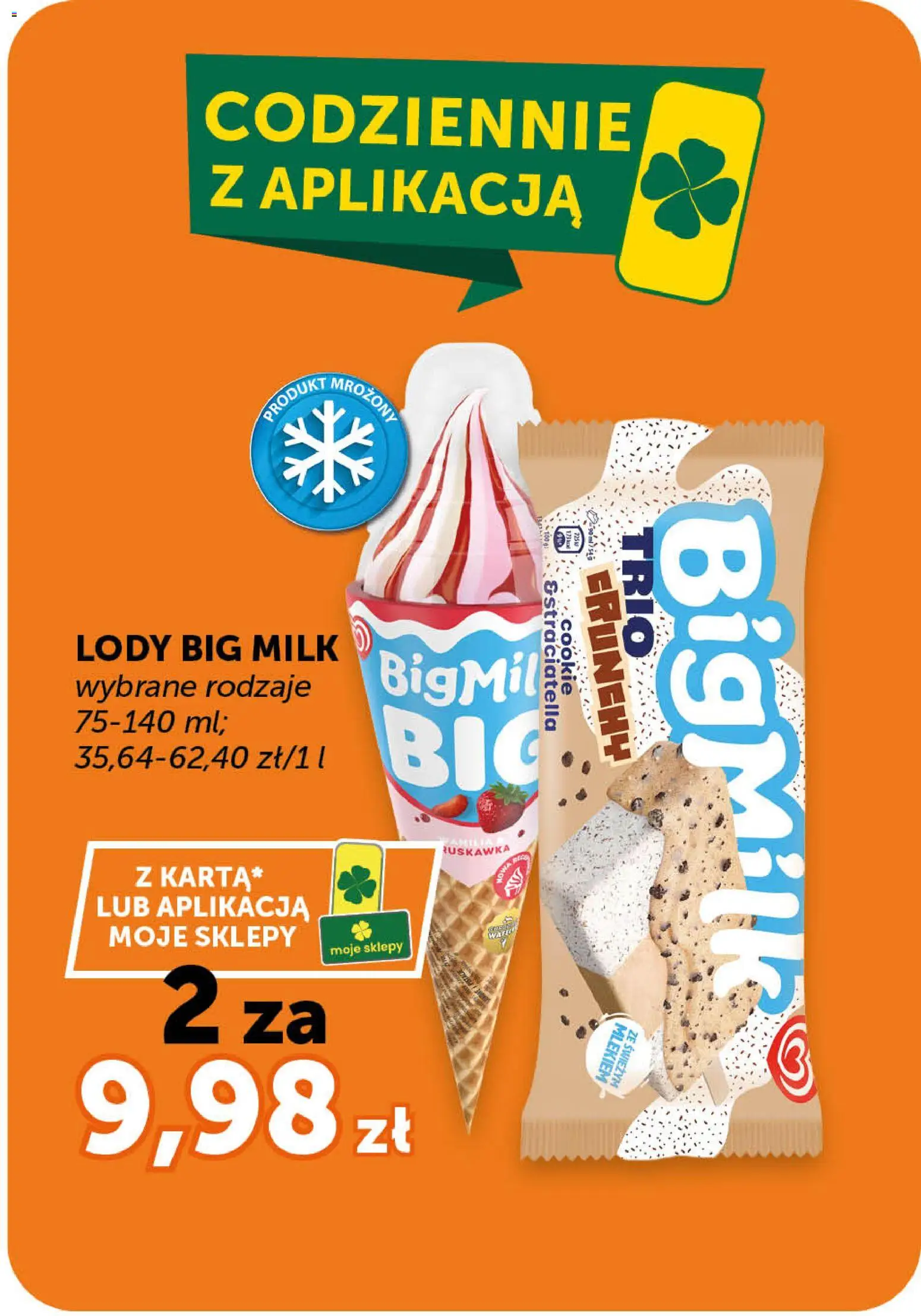 Euro Sklep gazetka - Minimarket od 14.05.2026 | Strona: 6 | Produkty: Big Milk, Lody