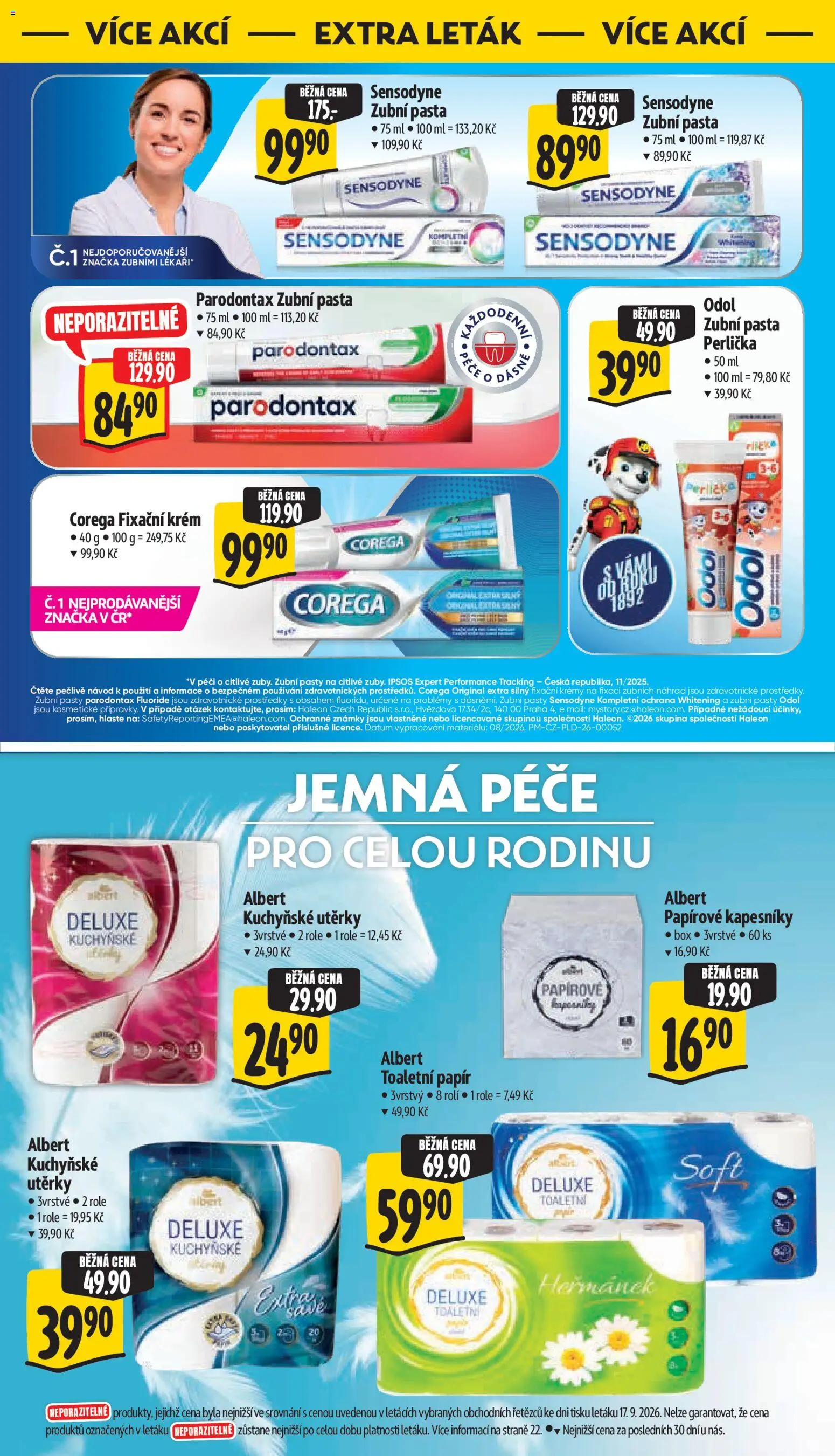 Albert leták - Supermarket - Frenštát pod Radhoštěm od 23.09.2026 | Strana: 47