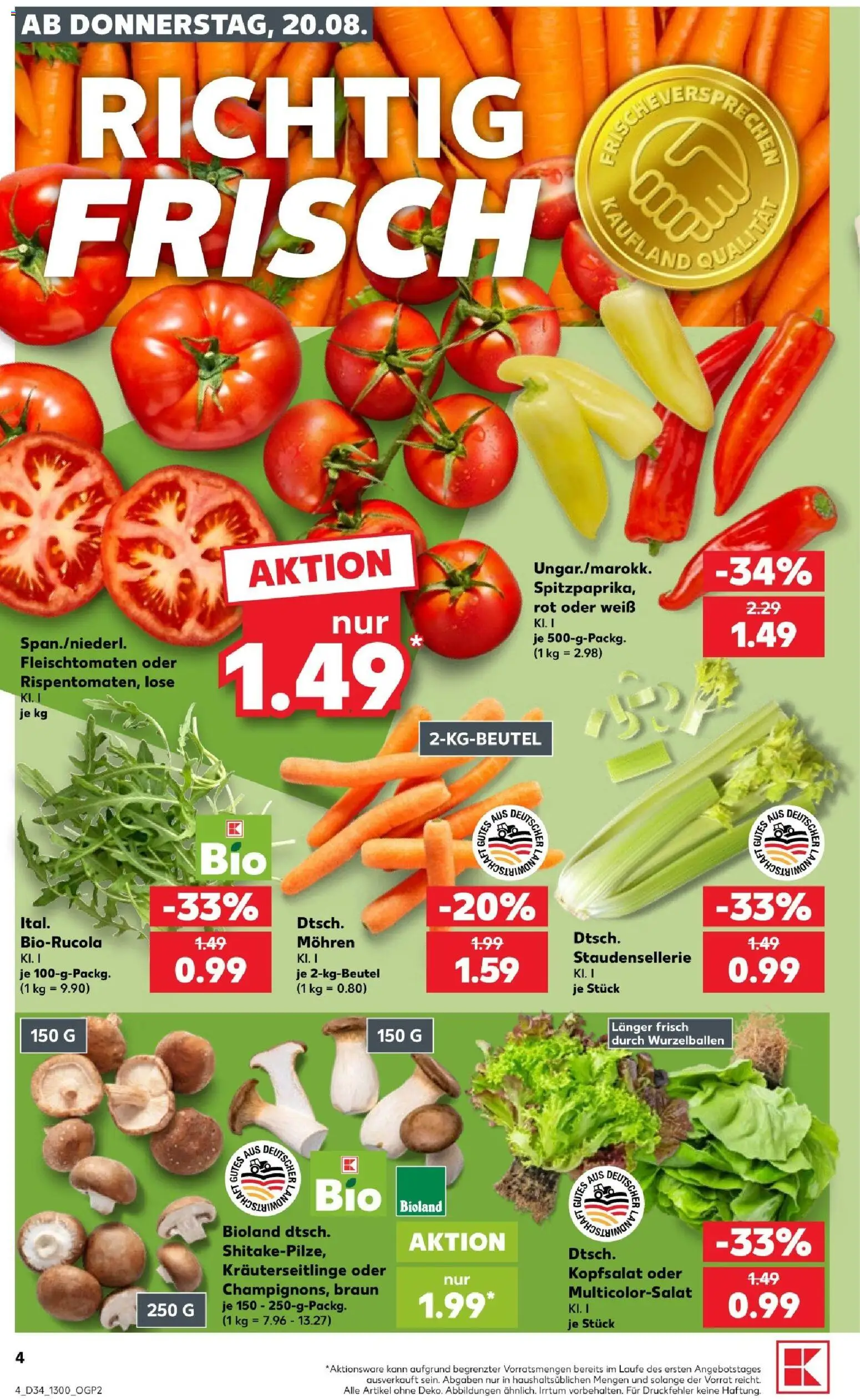 Kaufland Prospekt Bremen – gültig ab 20.08.2026 | Seite: 6 | Produkte: Mohren