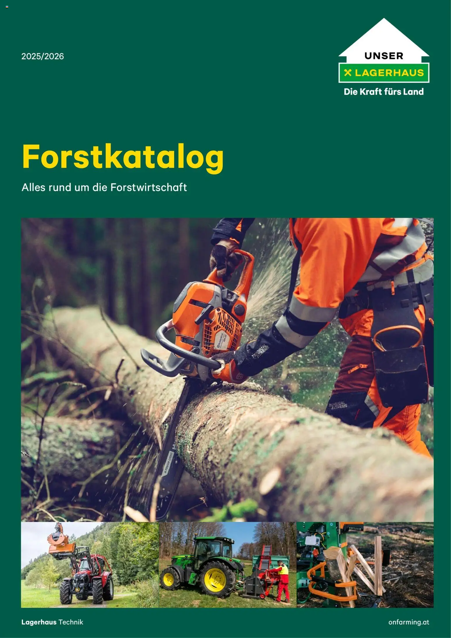 Lagerhaus Forstkatalog (01.01.2025) catalogue cover