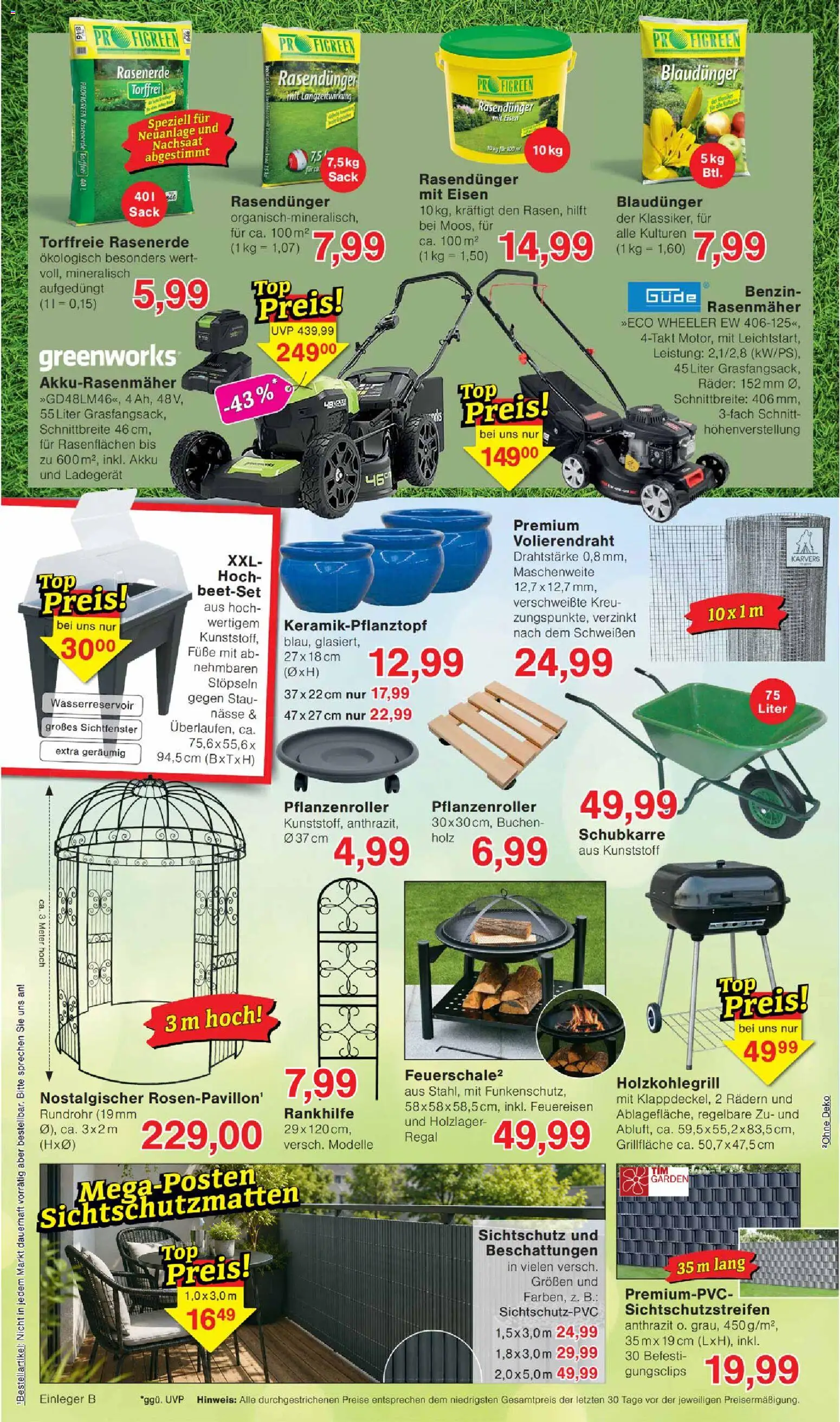 Wiglo Wunderland Prospekt – gültig ab 26.05.2026 | Seite: 8 | Produkte: Rasenmäher, Regal, Ladegerät