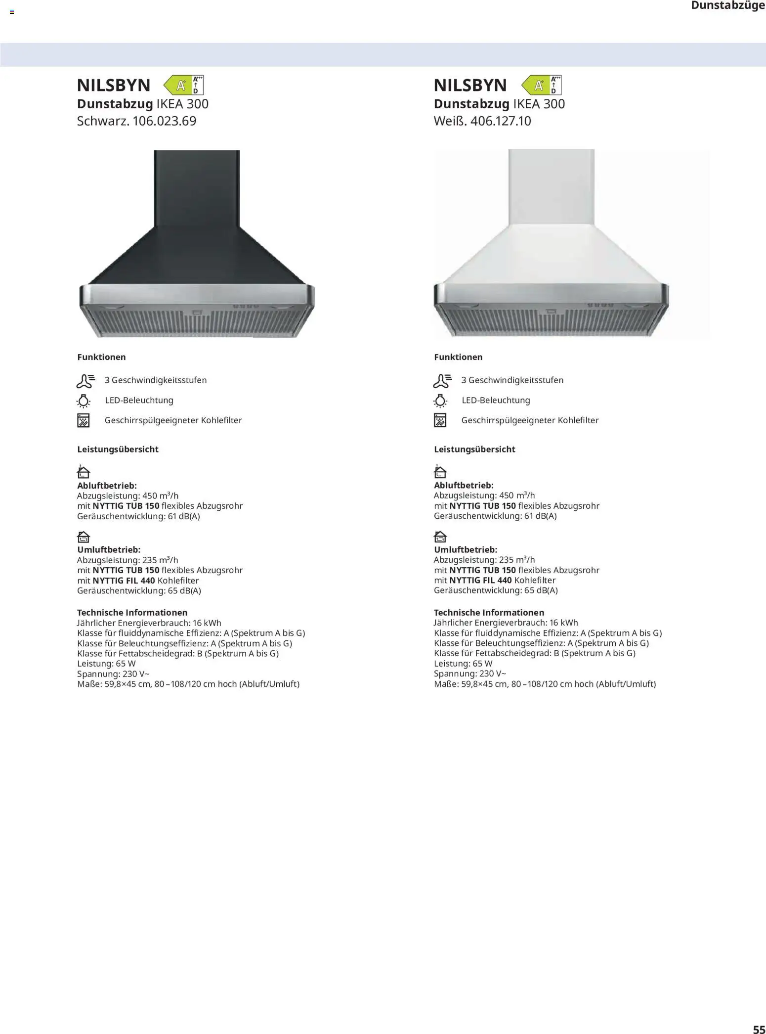 Ikea Elektrogeräte – gültig ab 19.06.2026 | Seite: 55