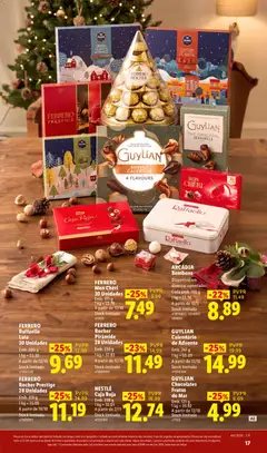 Pré-visualização GUYLIAN Calendário do Advento, Emb. 247 g válido de 26/10/2026 | Página: 17 | Produtos: Ferrero rocher, Base, Chocolate, Frutos do mar