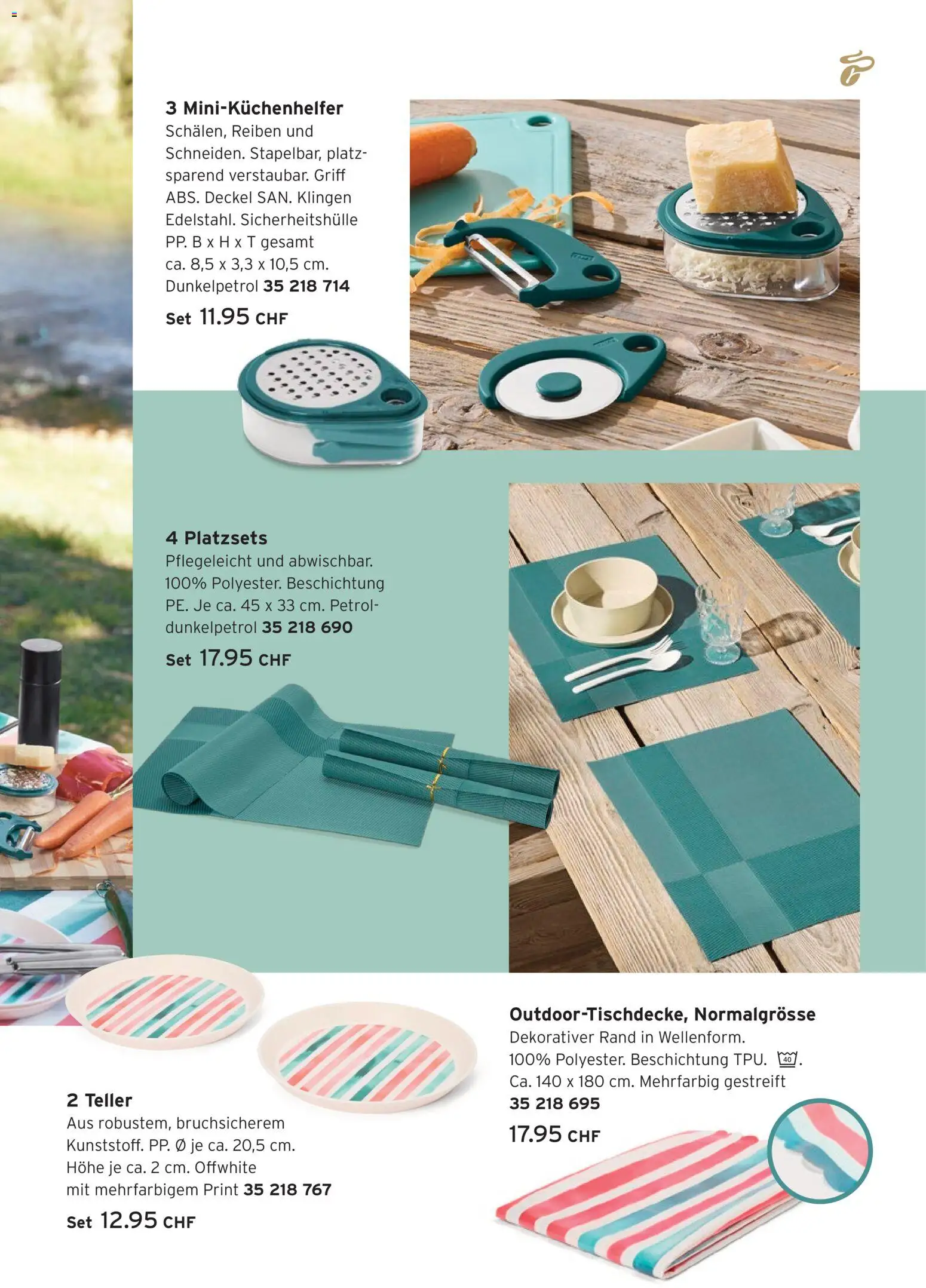 Tchibo aktionen Draußen kochen – gültig ab 14.07.2026 | Seite: 21 | Produkte: Deckel