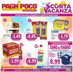 Anteprima del volantino Paghi Poco volantino valido a partire dal 10/07/2026