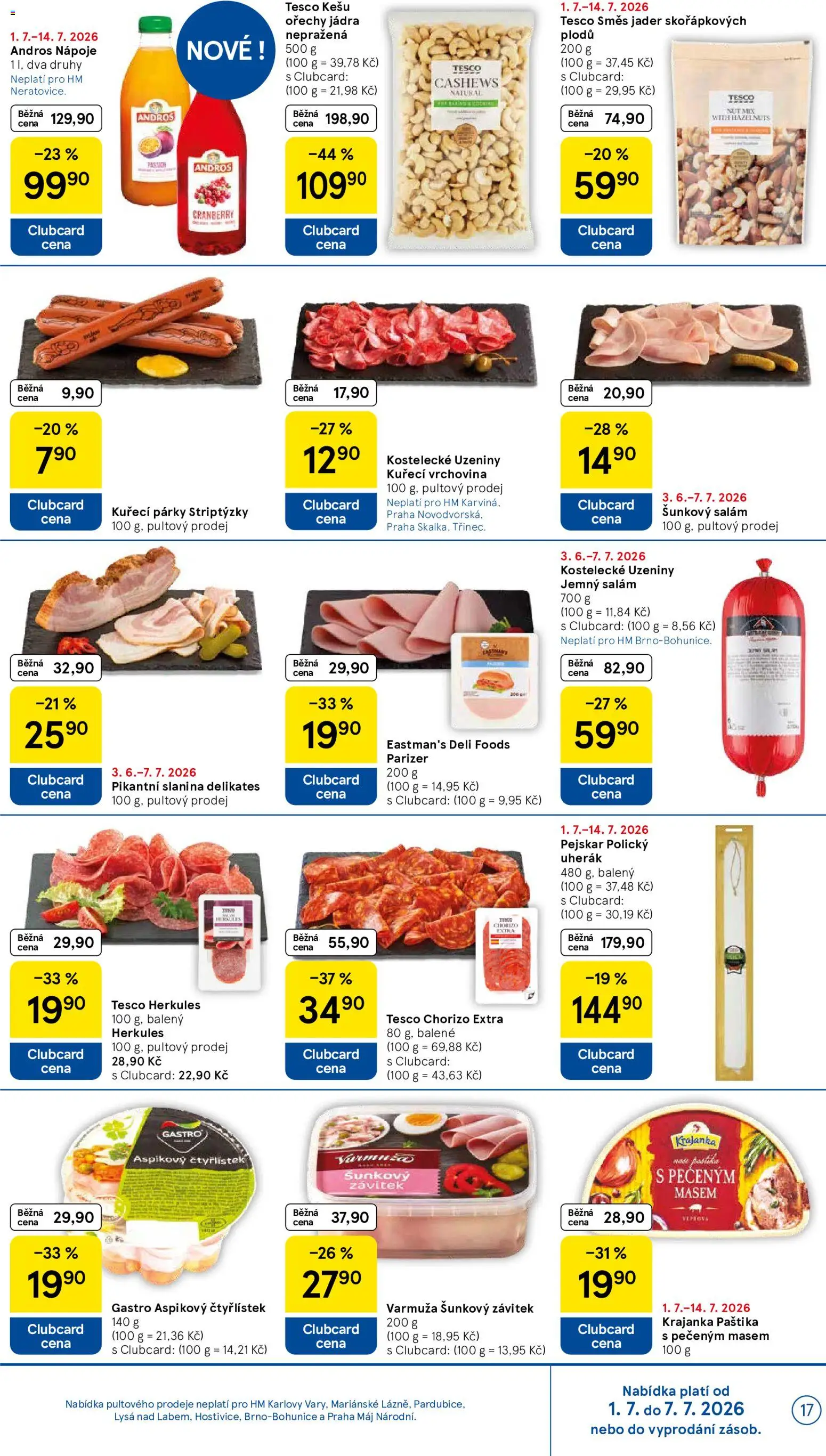 Tesco leták - Hypermarket od 01.07.2026 | Strana: 17