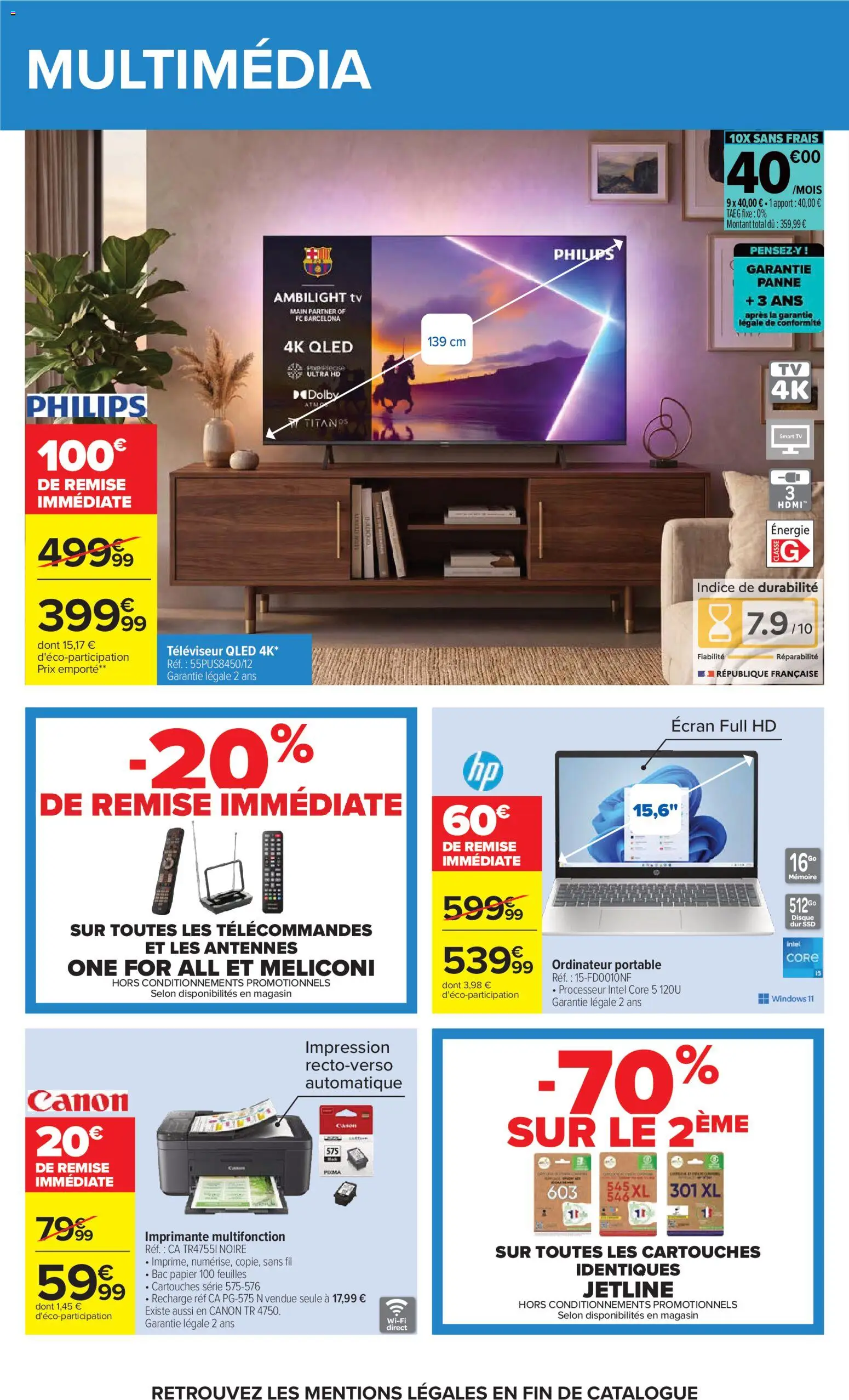 {H1} | Page: 76 | Produits: Ordinateur, Imprimante, Ordinateur portable, Portable