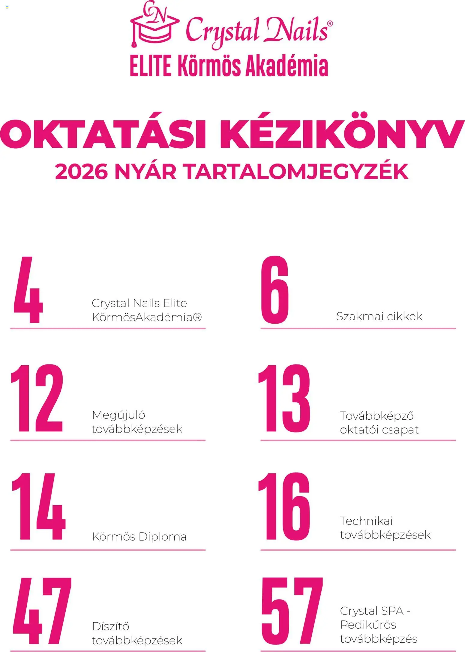 Crystal Nails akciós ujság - amely érvényes a következő dátumtól: 08.06.2026 | Oldal: 3