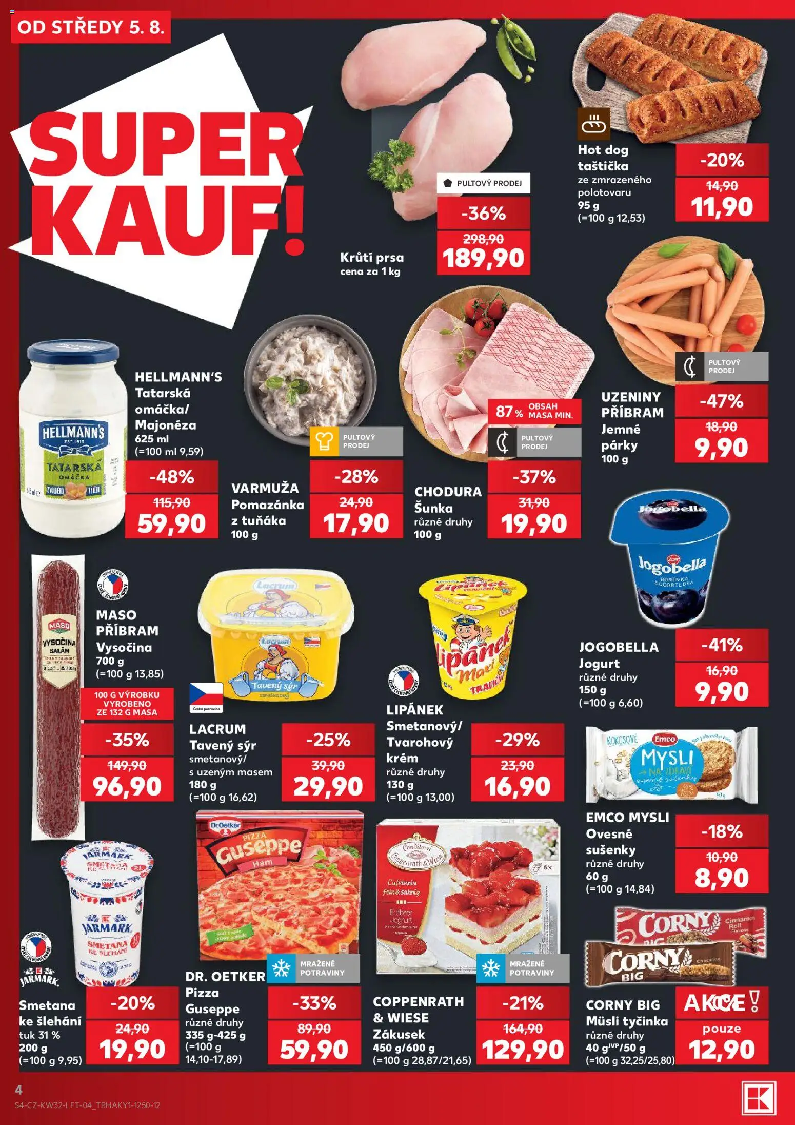 Kaufland leták - Praha 4 od 05.08.2026 | Strana: 4