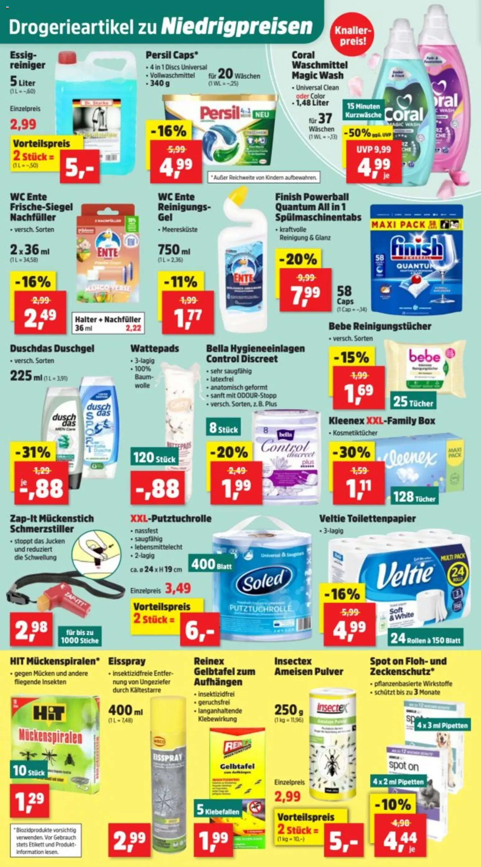 Thomas Philipps Prospekt – gültig ab 08.06.2026 | Seite: 18 | Produkte: Essig, Reinigungstücher, Persil, Toilettenpapier