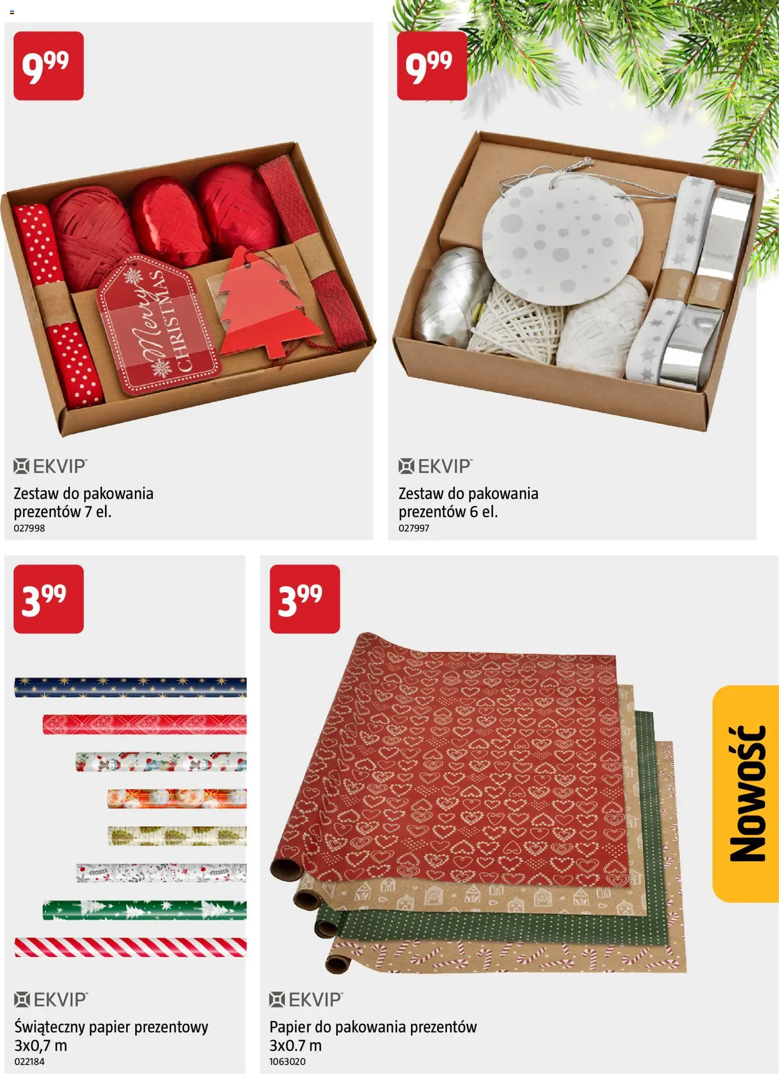 Jula gazetka - Zorganizuj całe Święta w niskich cenach od 22.10.2026 | Strona: 21 | Produkty: Papier do pakowania