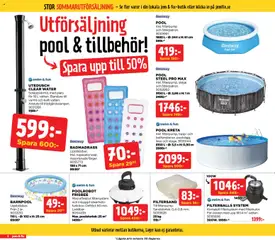 Jem & Fix erbjudanden - Förhandsvisning av reklamblad från butik Jem & Fix aktuell från 03/08/2026 | Sida: 6 | Produkter: Pool, Frisbee, Topp, Set