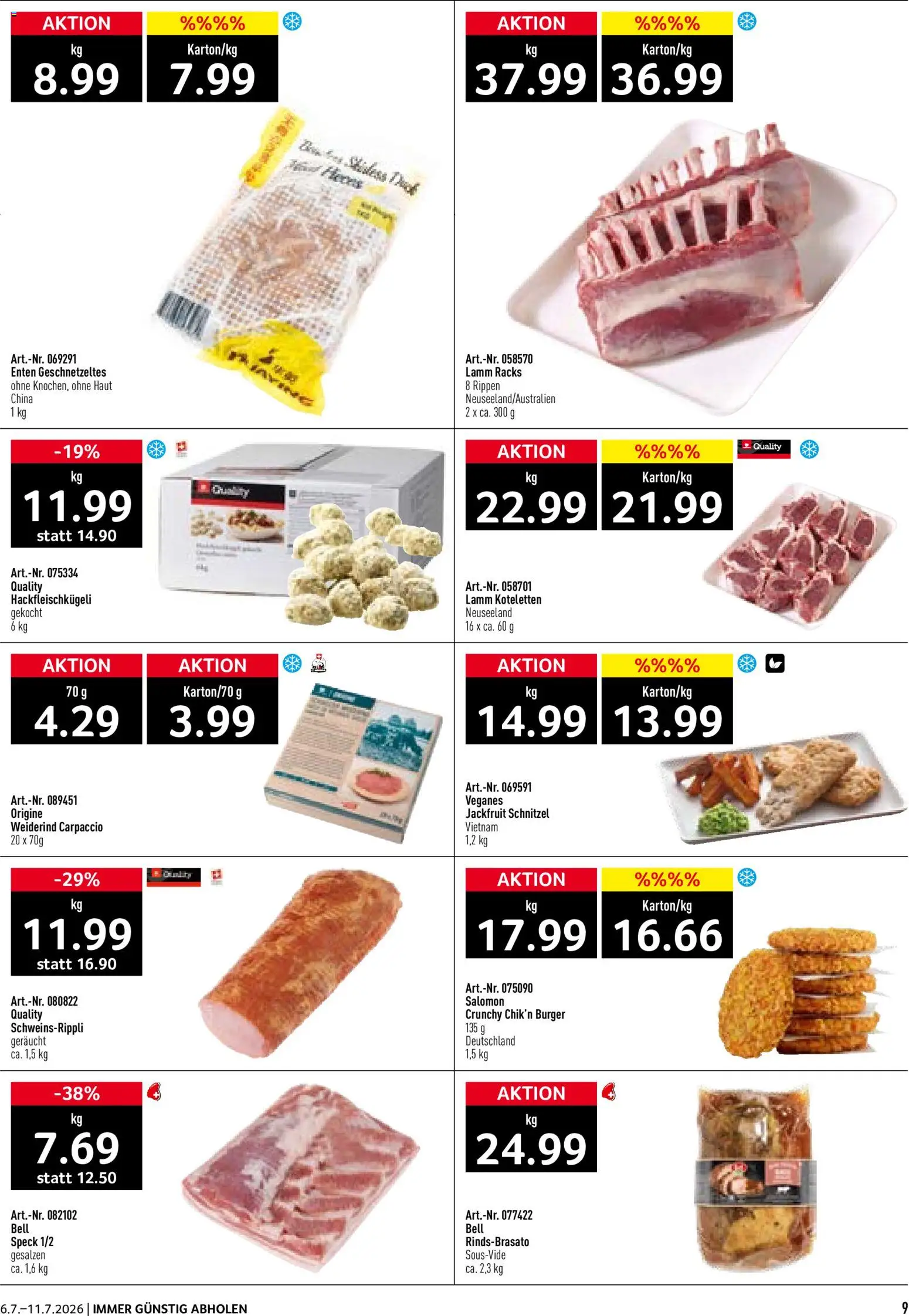 🛍️ Prodega aktionen ab 06.07.2026 » Entdecken Sie exklusive Rabatte und sparen Sie noch heute! 💰 | Schweiz